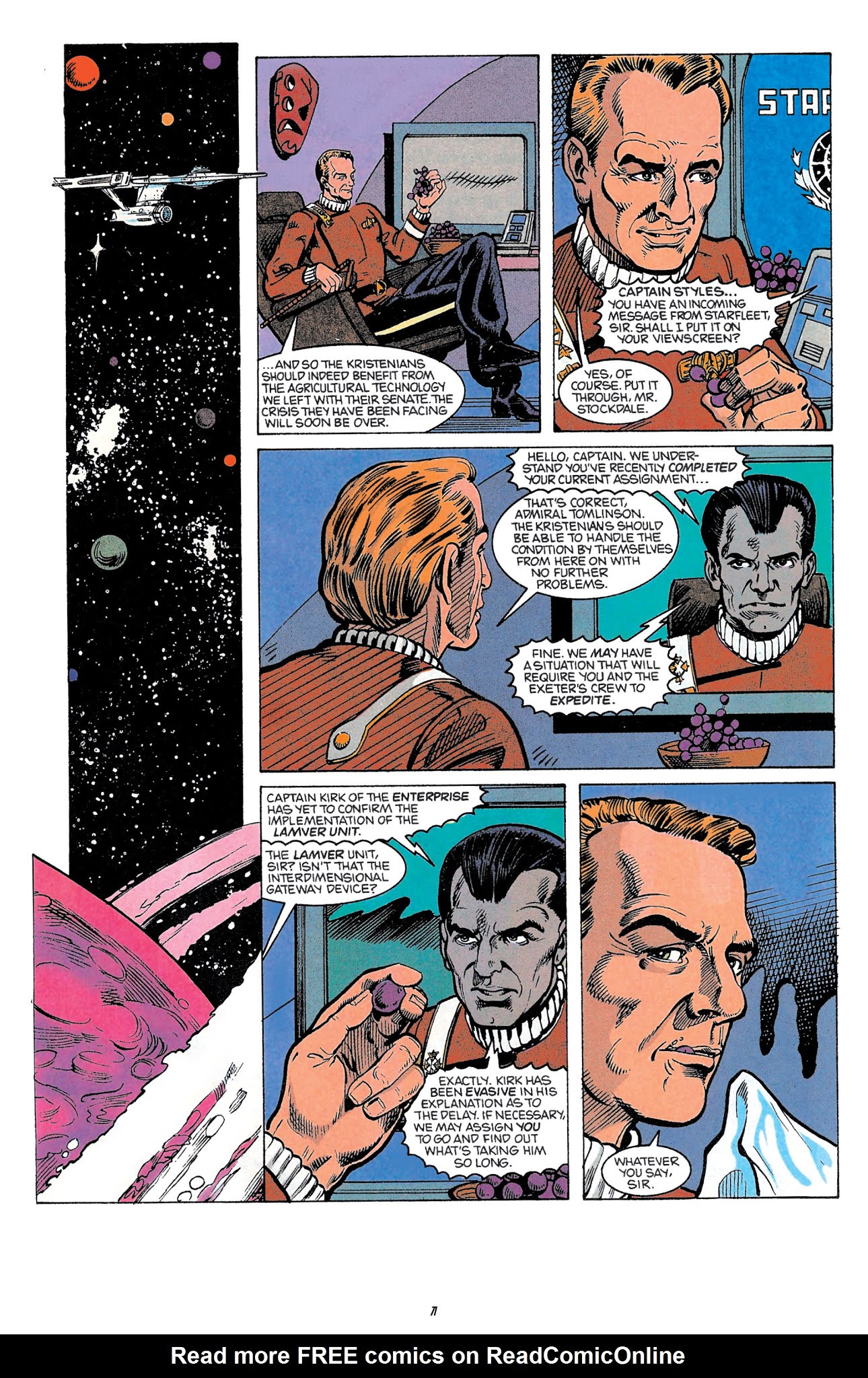 Read online Star Trek Archives comic -  Issue # TPB 1 (Part 1) - 70