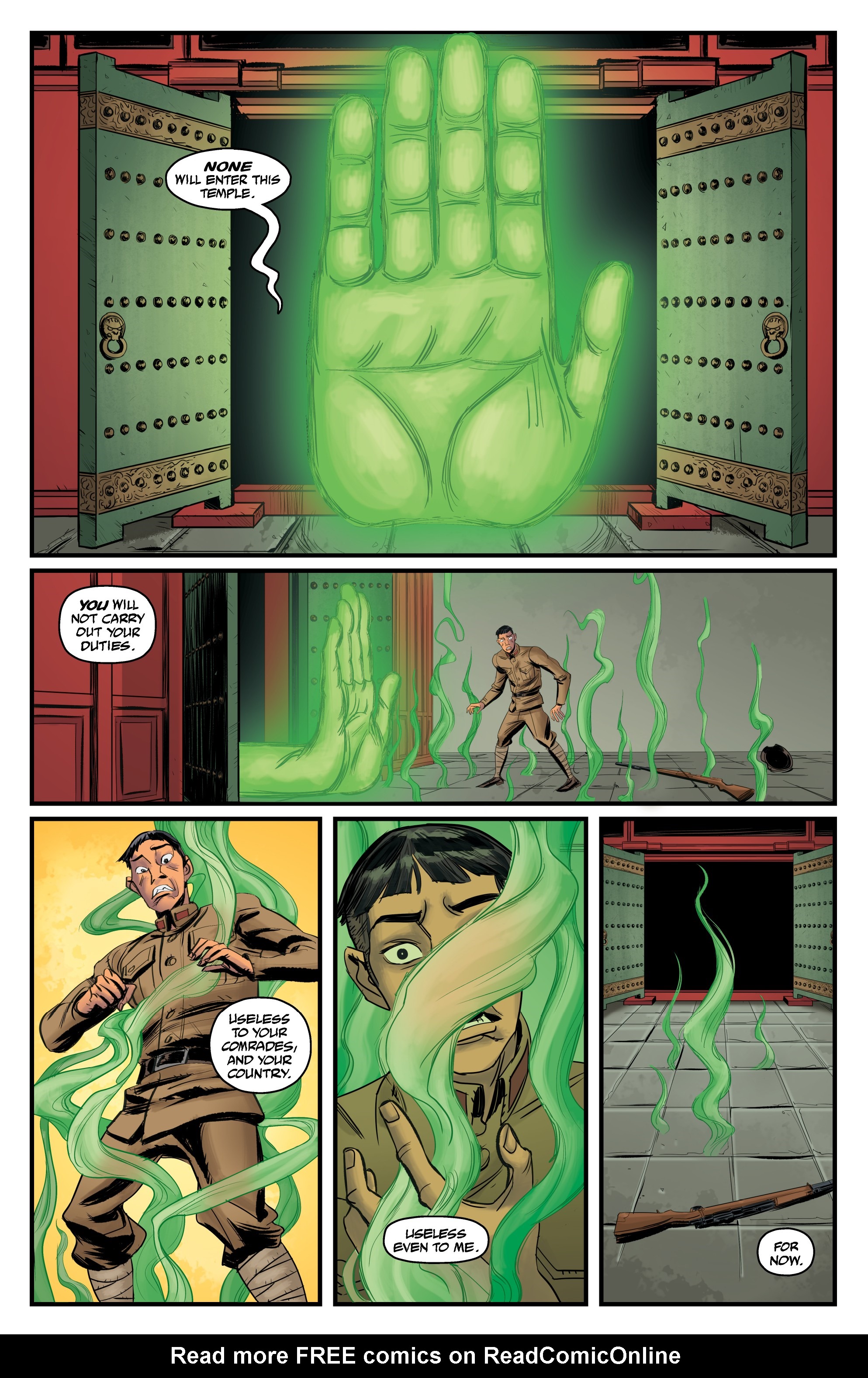 Read online Crimson Lotus comic -  Issue #5 - 5