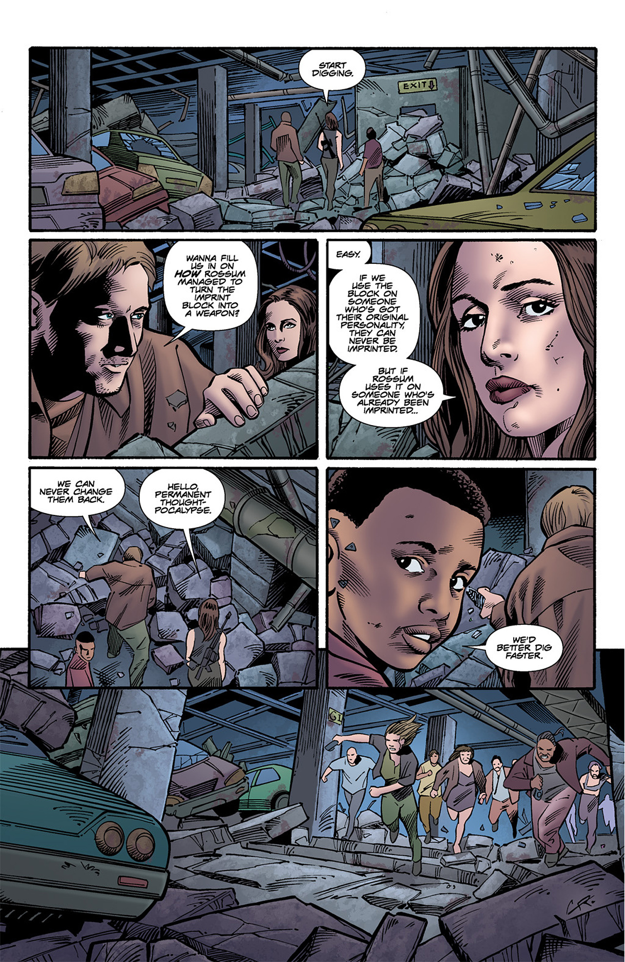 Read online Dollhouse comic -  Issue #5 - 8