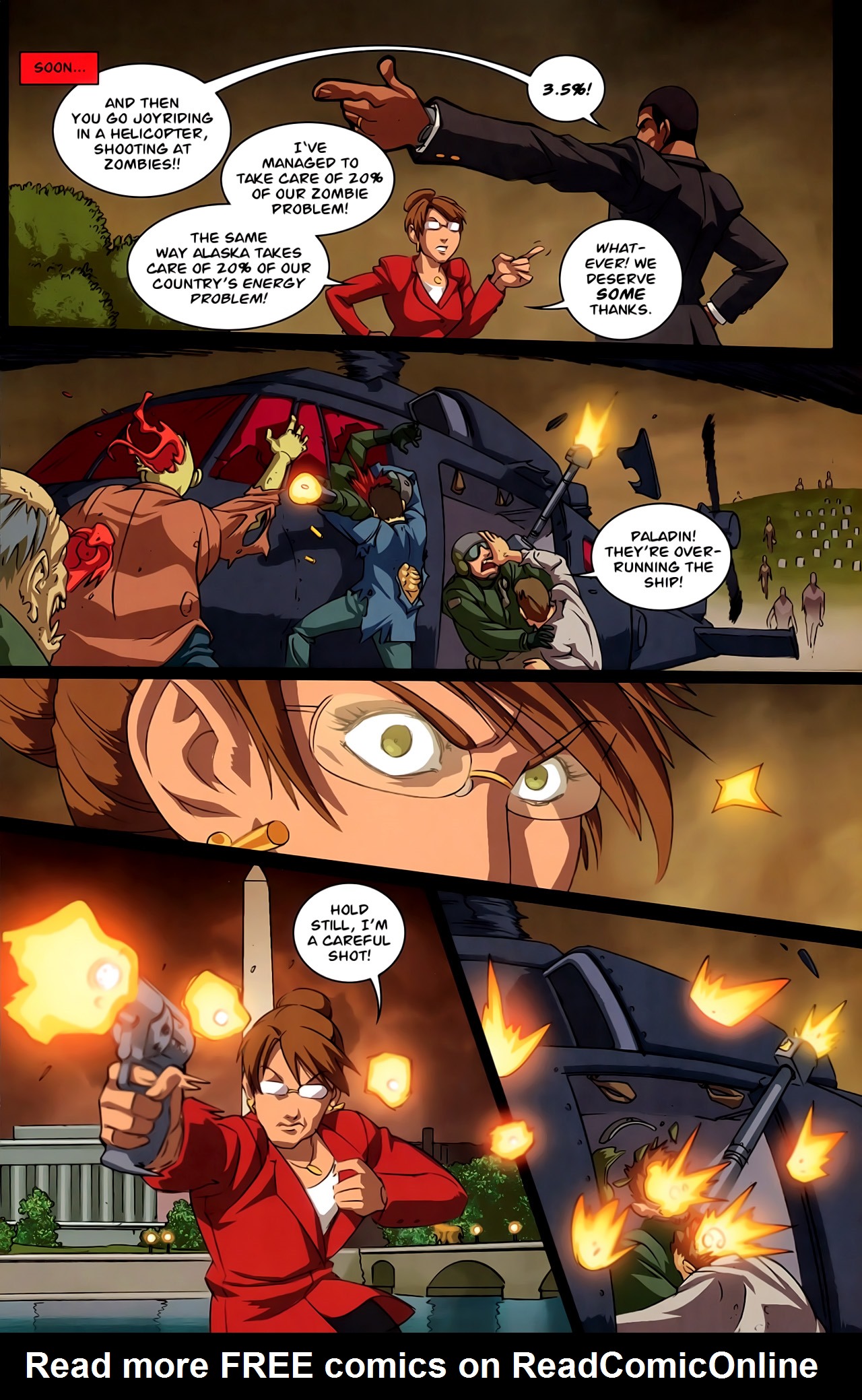 Read online President Evil comic -  Issue #1 - 10