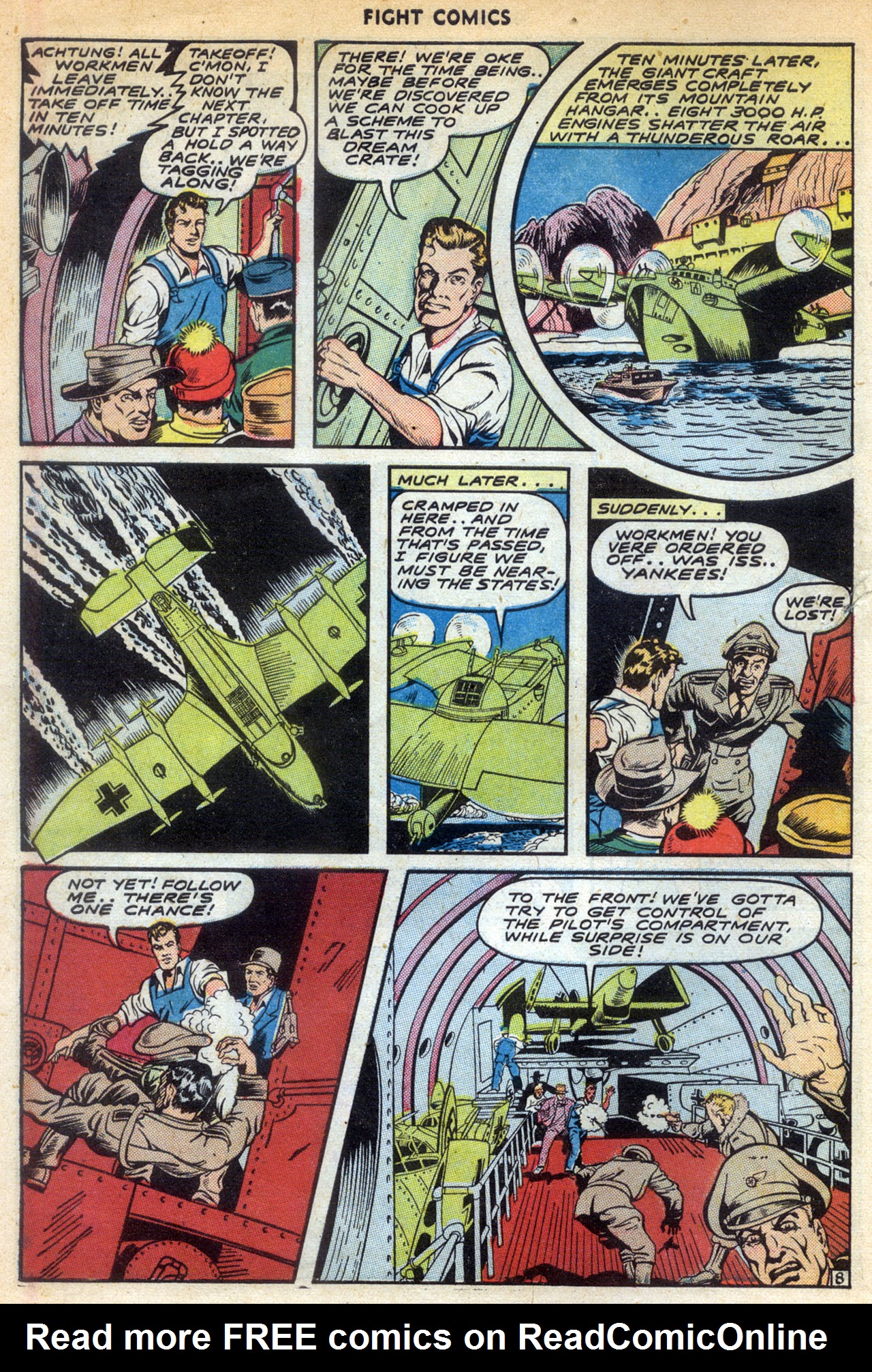 Read online Fight Comics comic -  Issue #33 - 10
