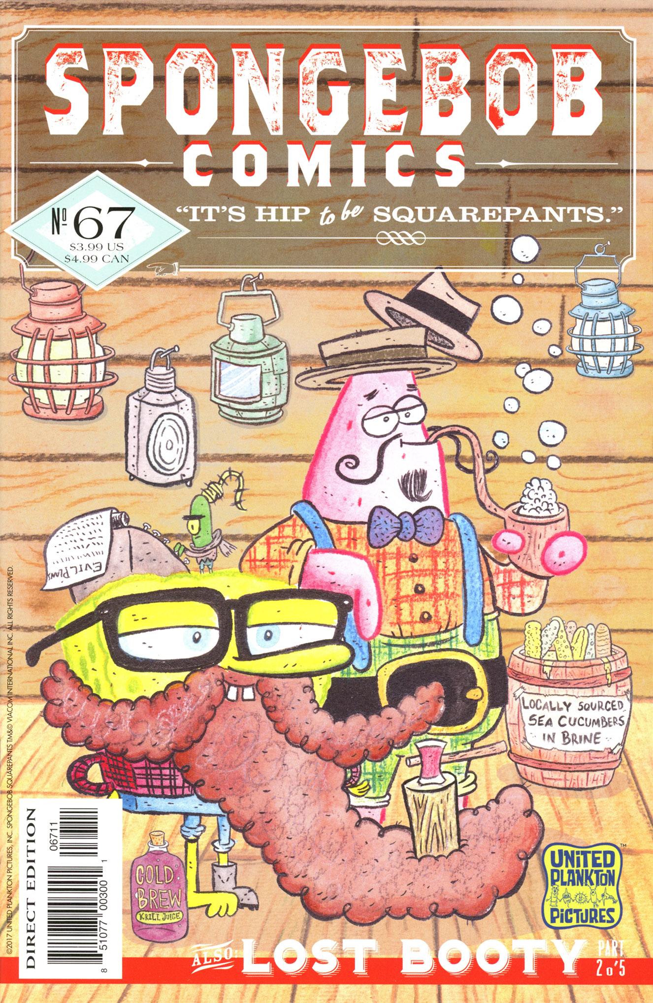 Read online SpongeBob Comics comic -  Issue #67 - 1