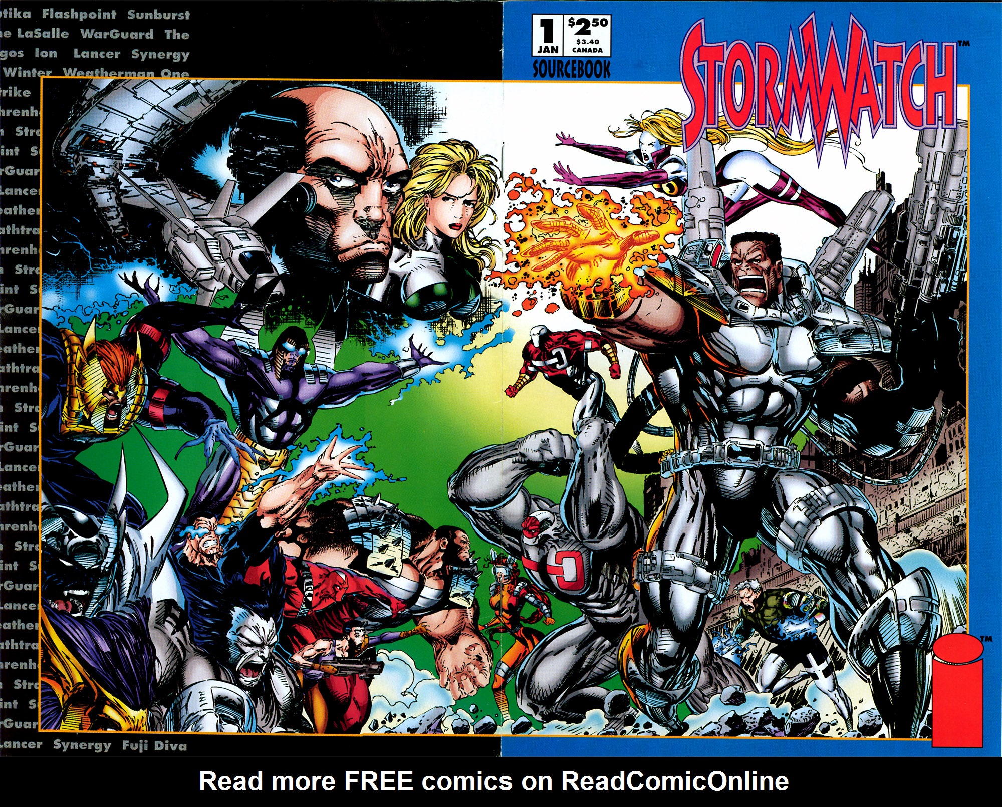 Read online Stormwatch Sourcebook comic -  Issue # Full - 1