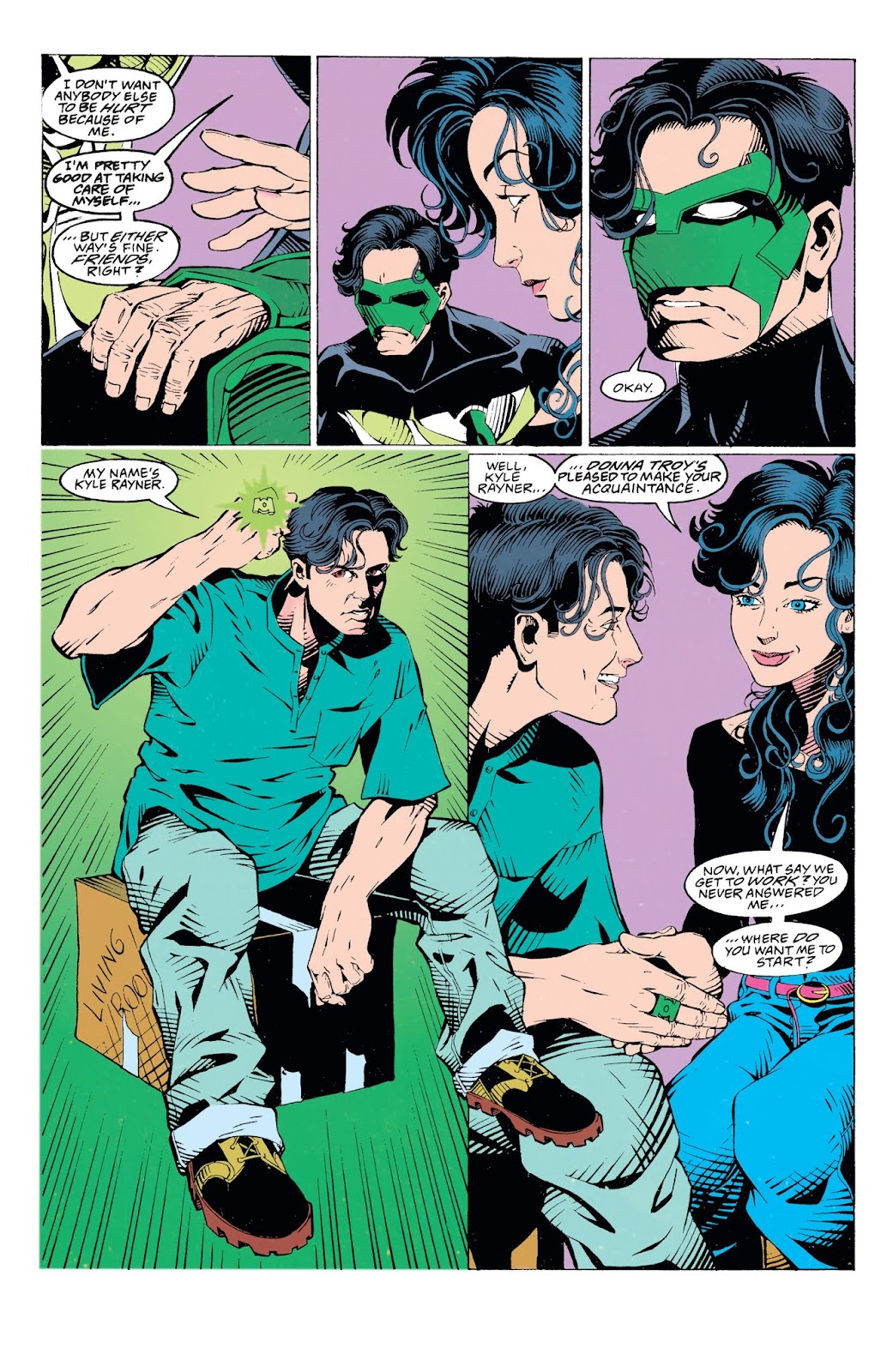 Green Lantern: Kyle Rayner issue TPB 2 (Part 1) - Page 13