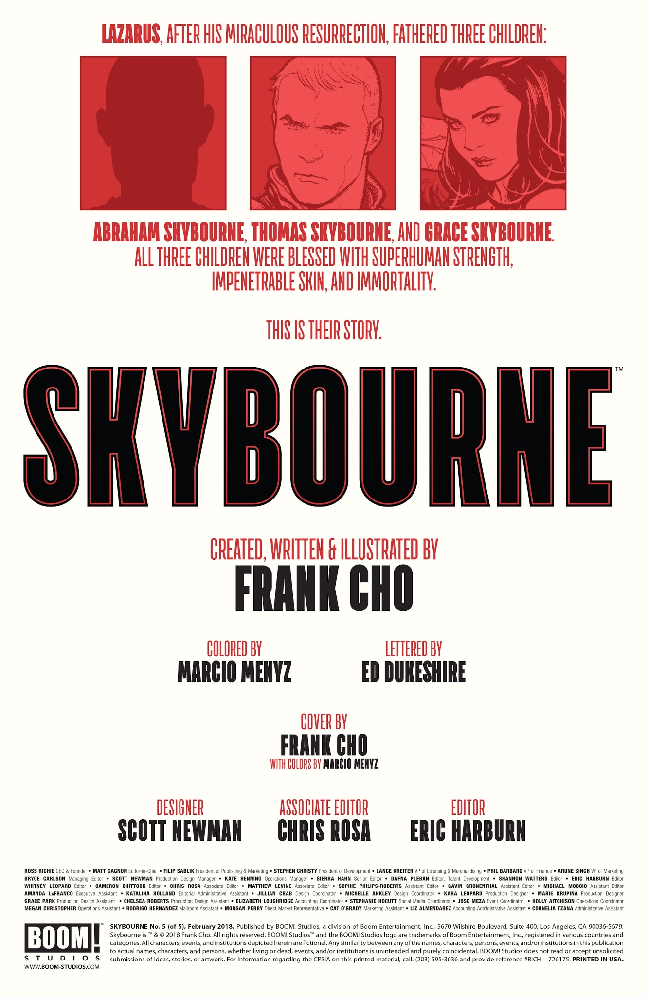 Read online Skybourne comic -  Issue #5 - 2