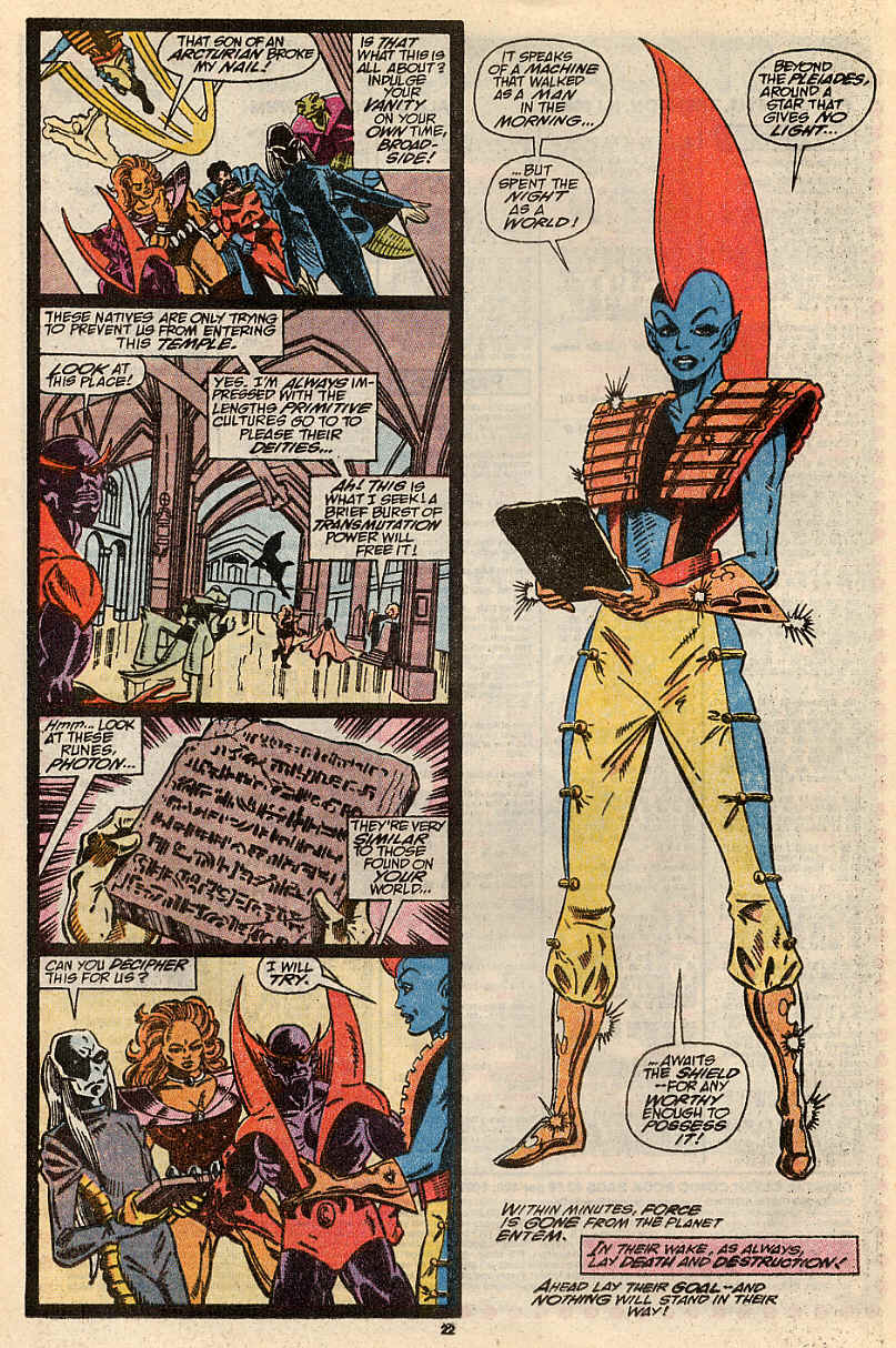 Read online Guardians of the Galaxy (1990) comic -  Issue #4 - 18