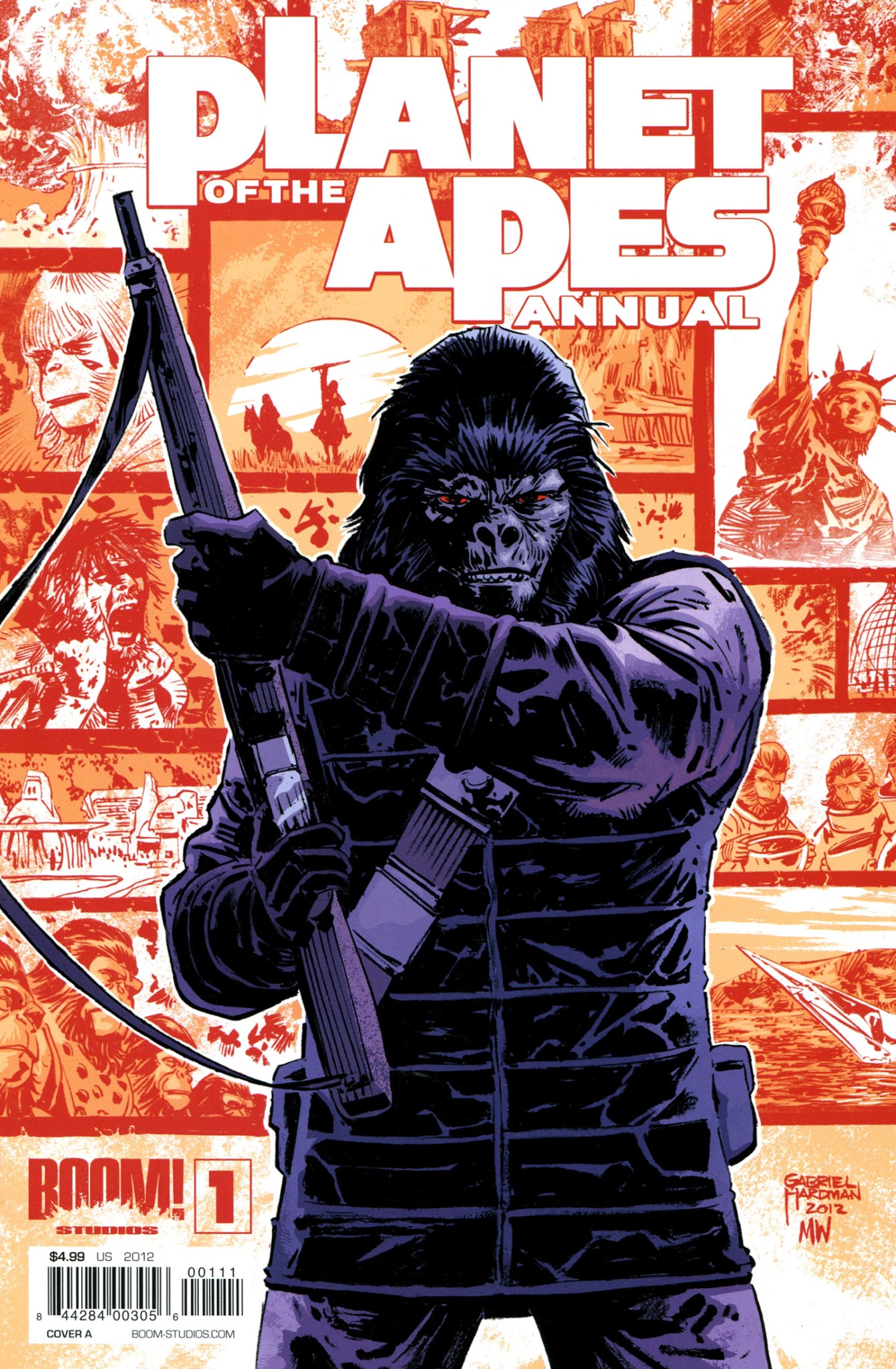 Read online Planet of the Apes (2011) comic -  Issue # _Annual 1 - 1