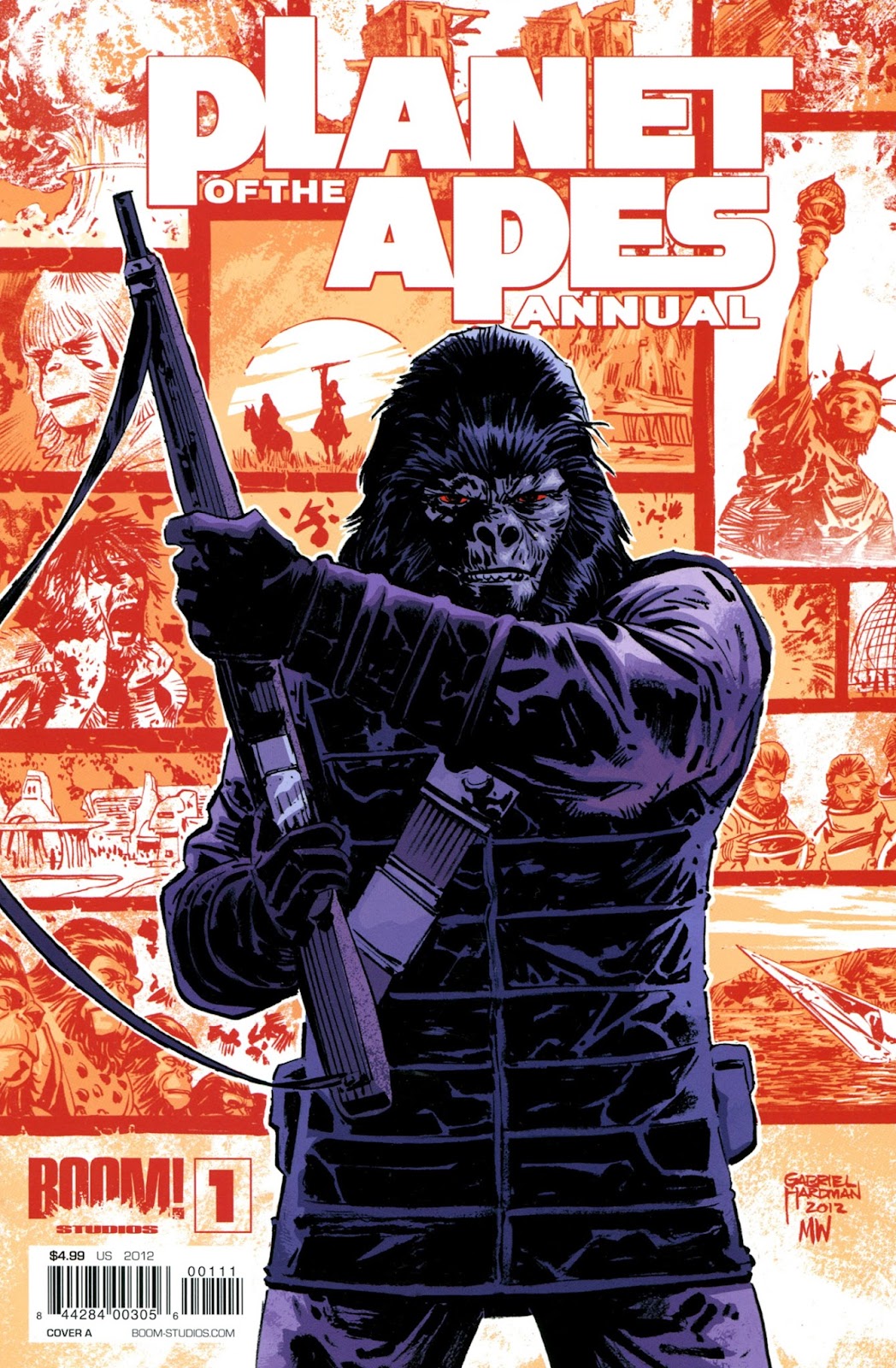 Planet of the Apes (2011) issue Annual 1 - Page 1