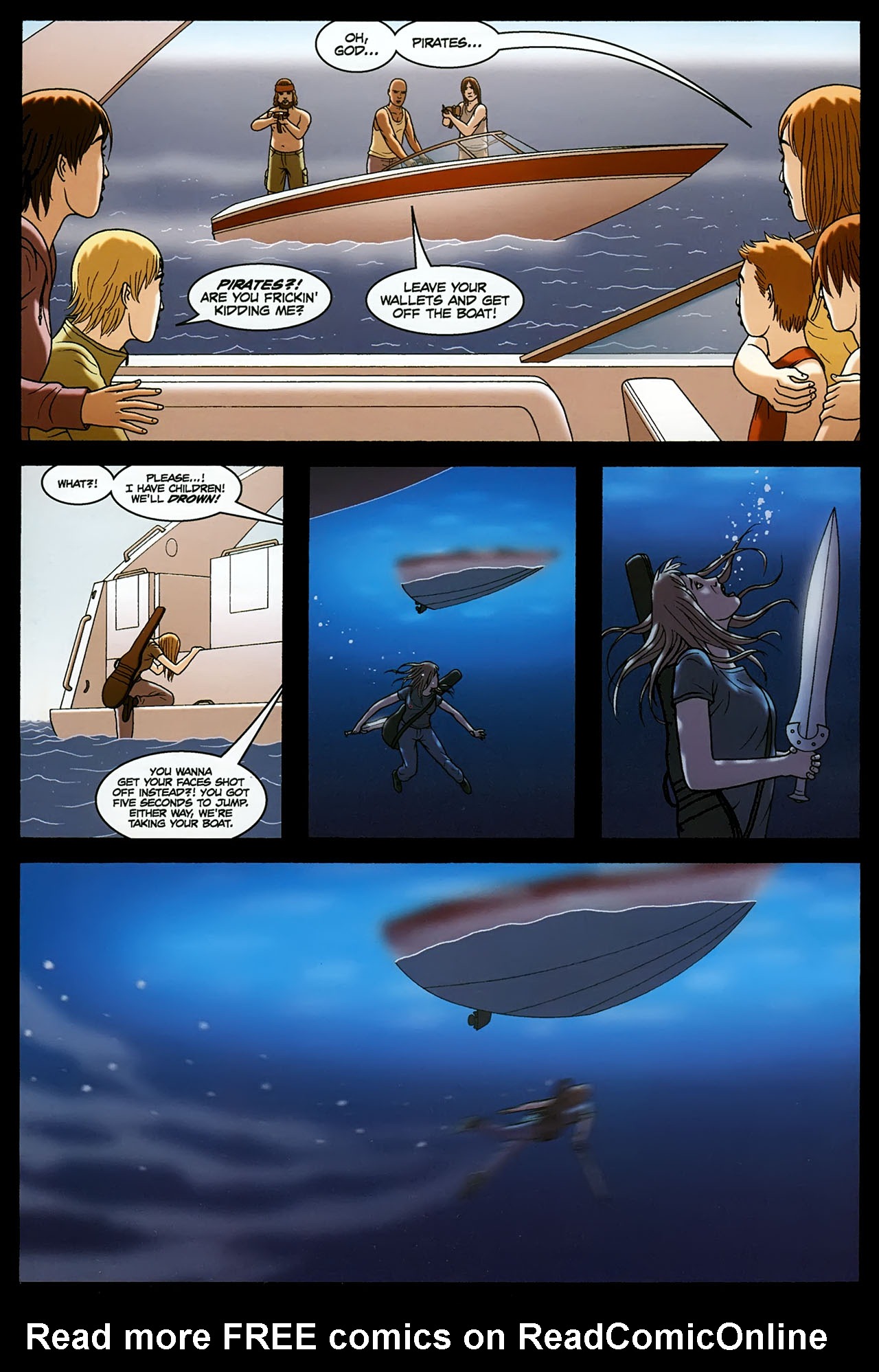 Read online The Sword comic -  Issue #7 - 21