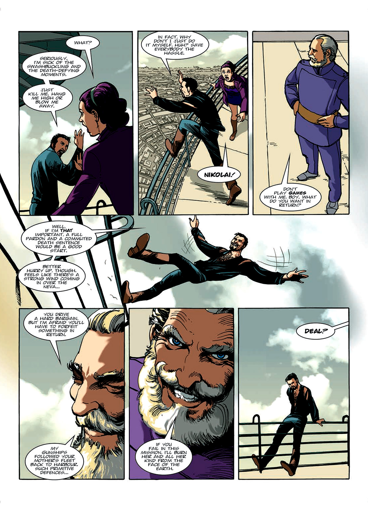 Read online Nikolai Dante comic -  Issue # TPB 7 - 140