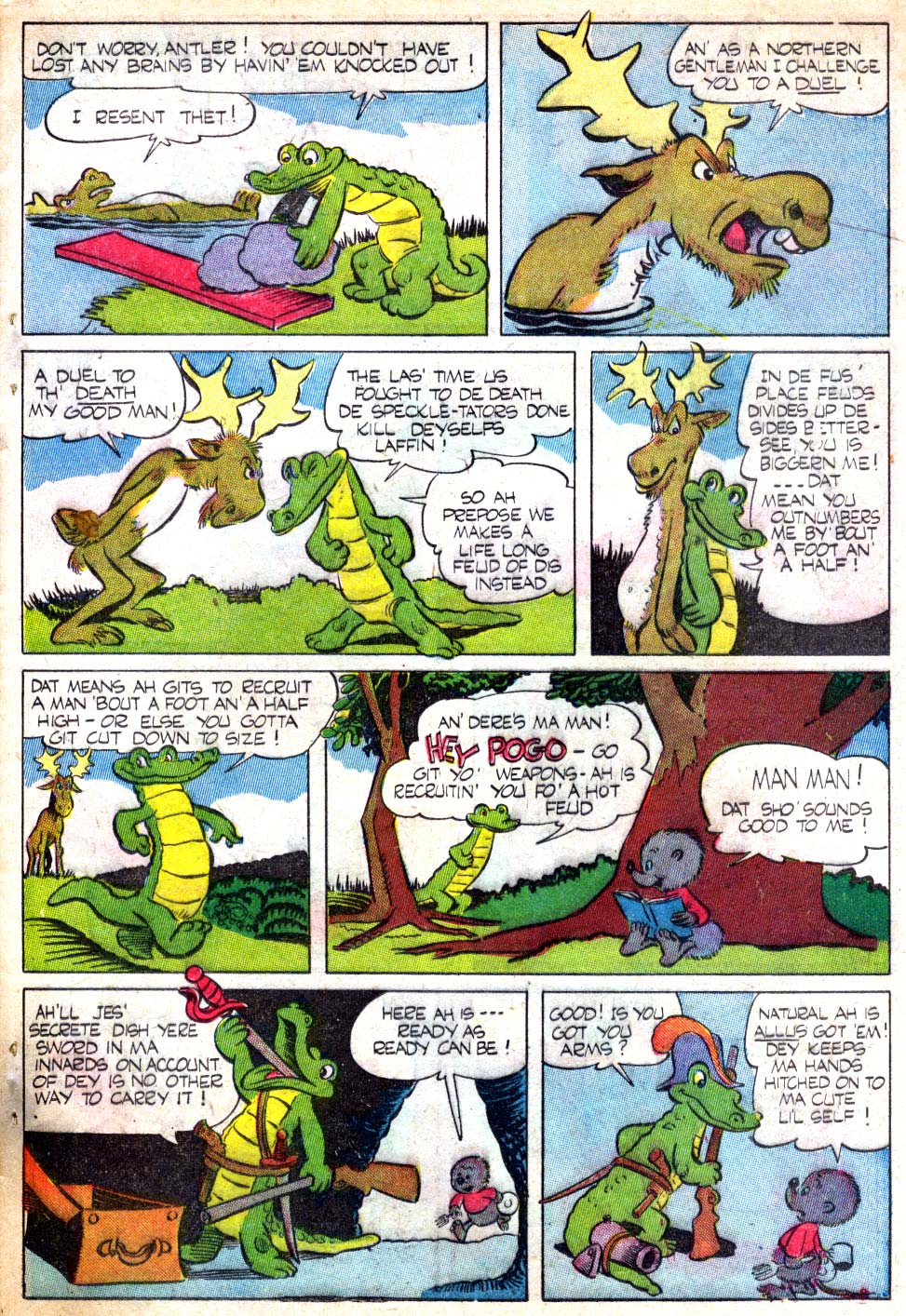 Read online Four Color Comics comic -  Issue #105 - 35