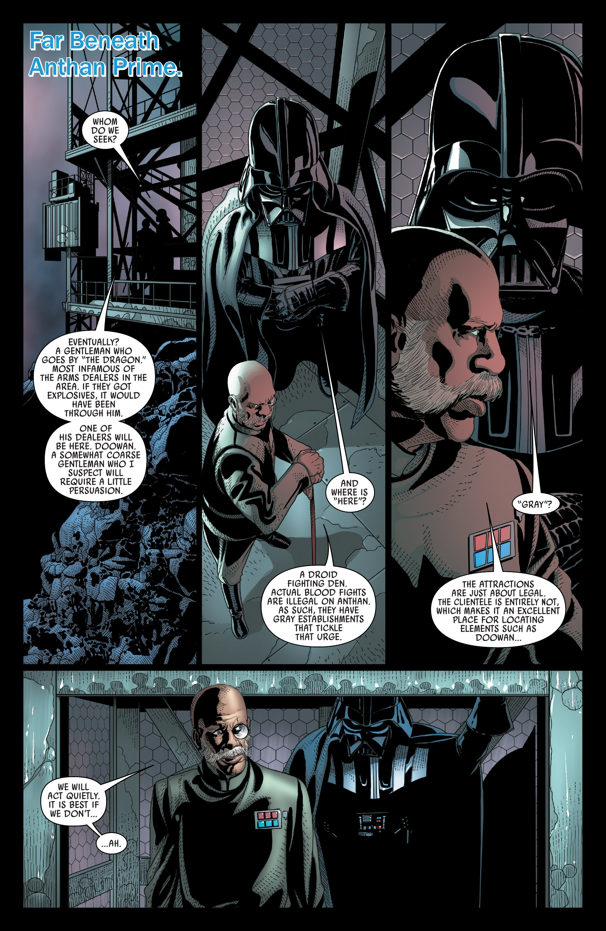 Read online Darth Vader comic -  Issue #9 - 9