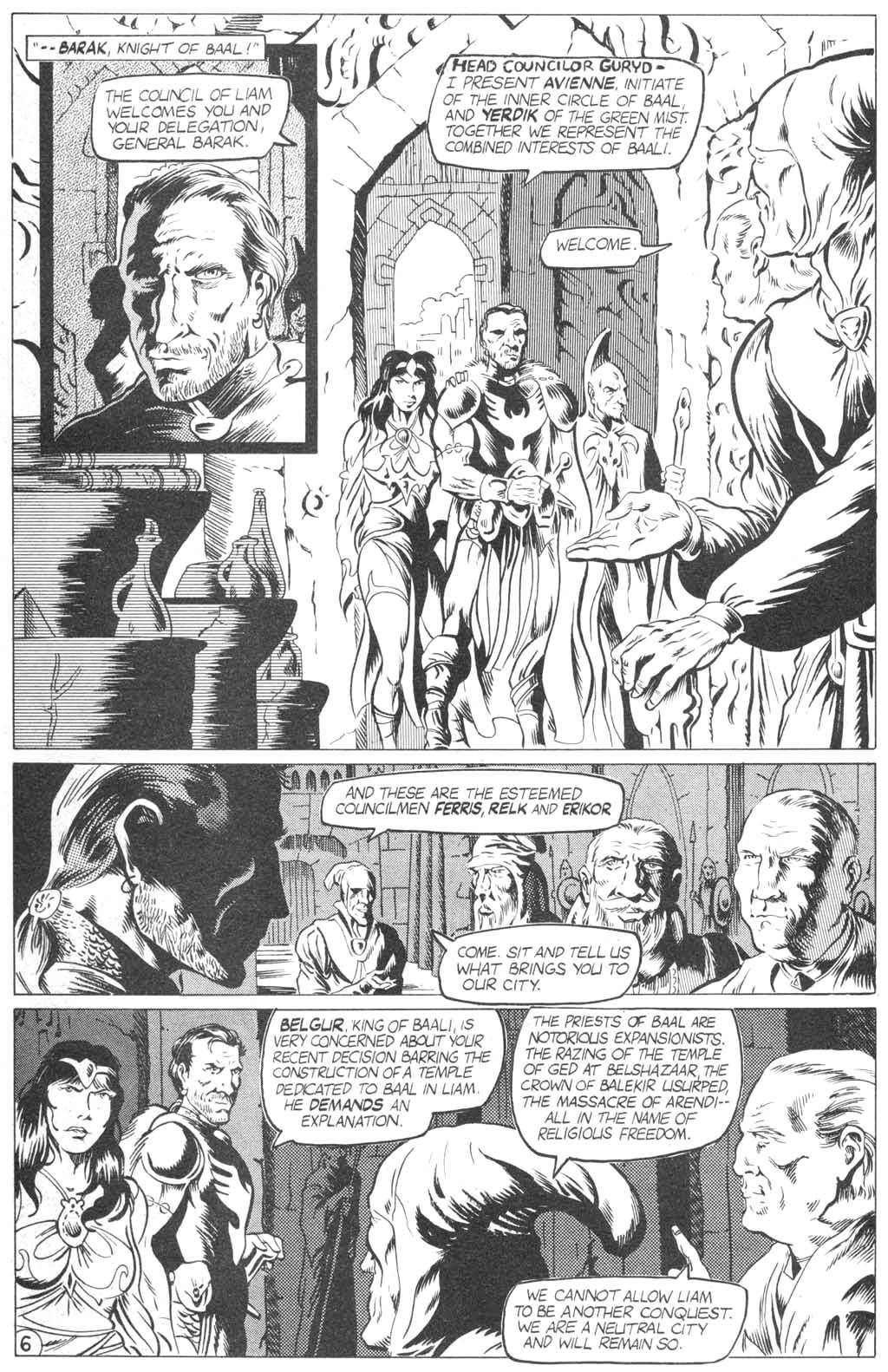Read online Adventurers (1988) comic -  Issue #1 - 12