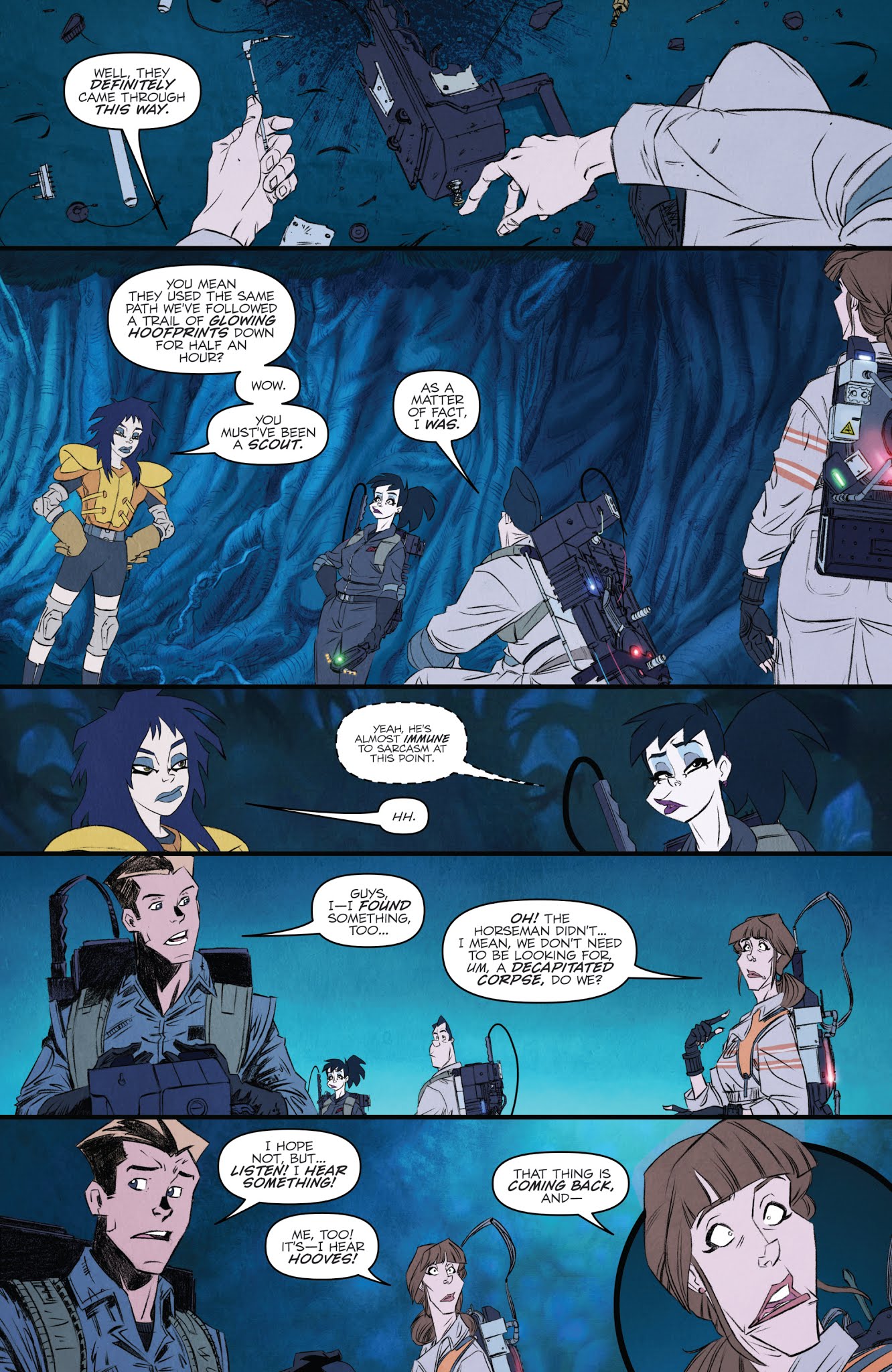 Read online Ghostbusters: Crossing Over comic -  Issue #5 - 20