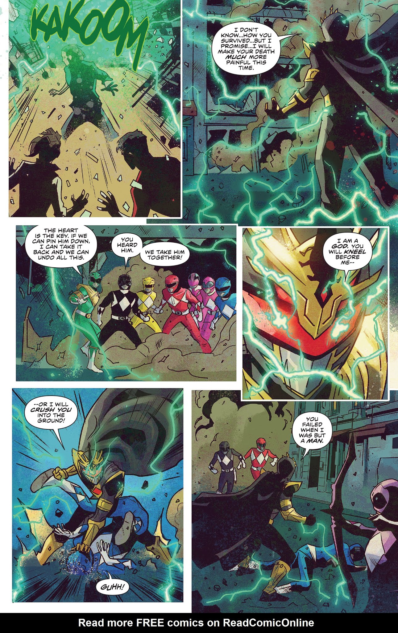Read online Mighty Morphin Power Rangers: Shattered Grid comic -  Issue # Full - 33