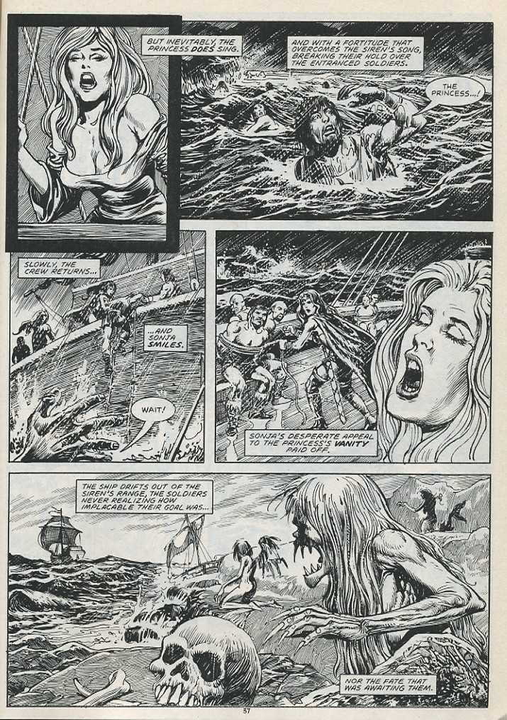 The Savage Sword Of Conan issue 187 - Page 59