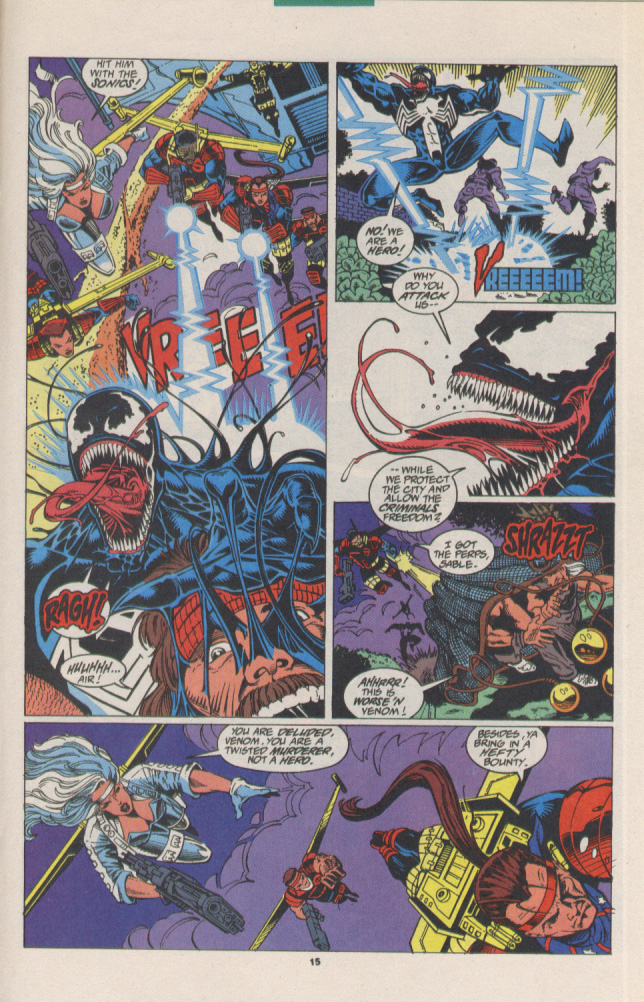 Read online Silver Sable and the Wild Pack comic -  Issue #18 - 12