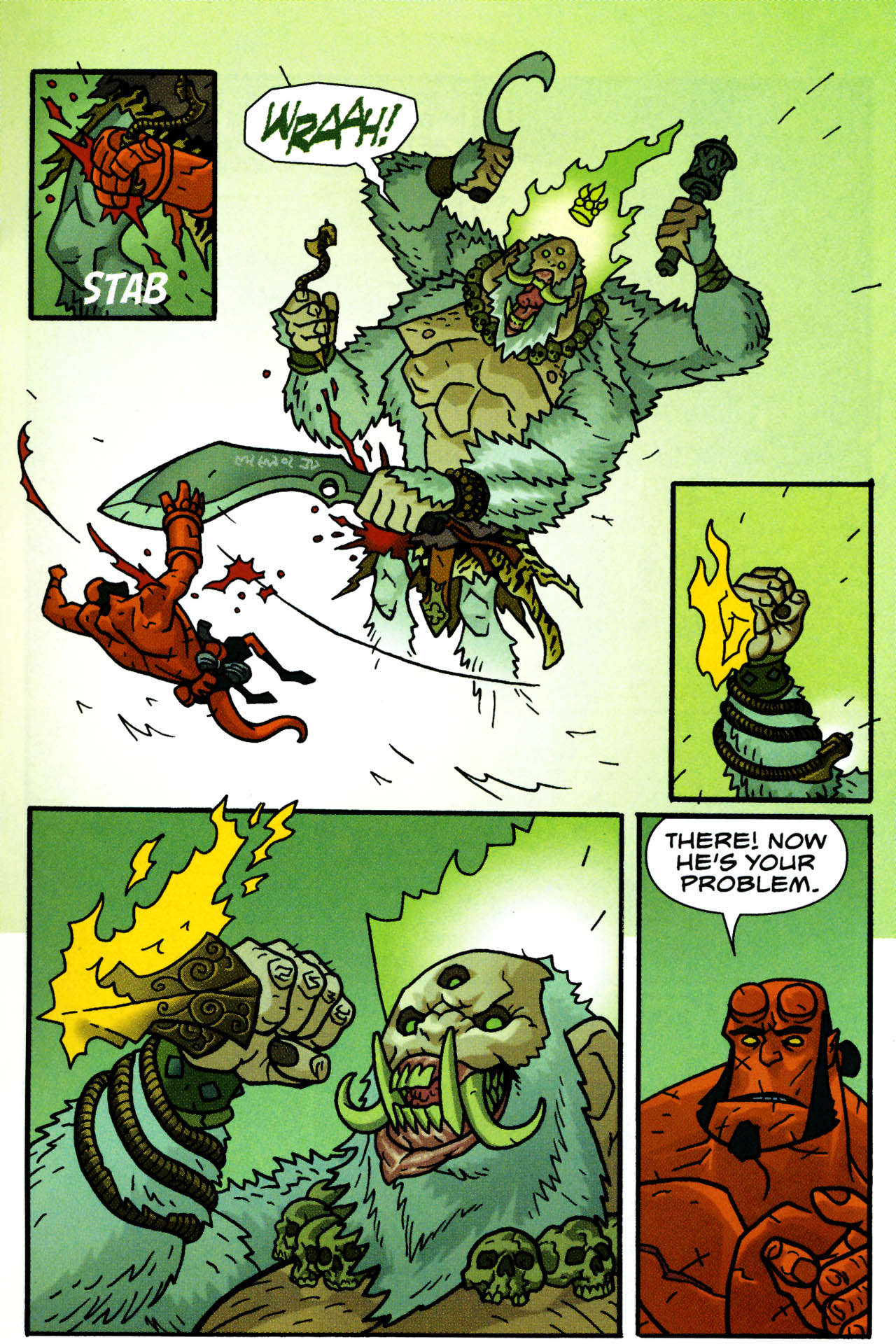 Read online Hellboy Animated: The Yearning comic -  Issue # Full - 27