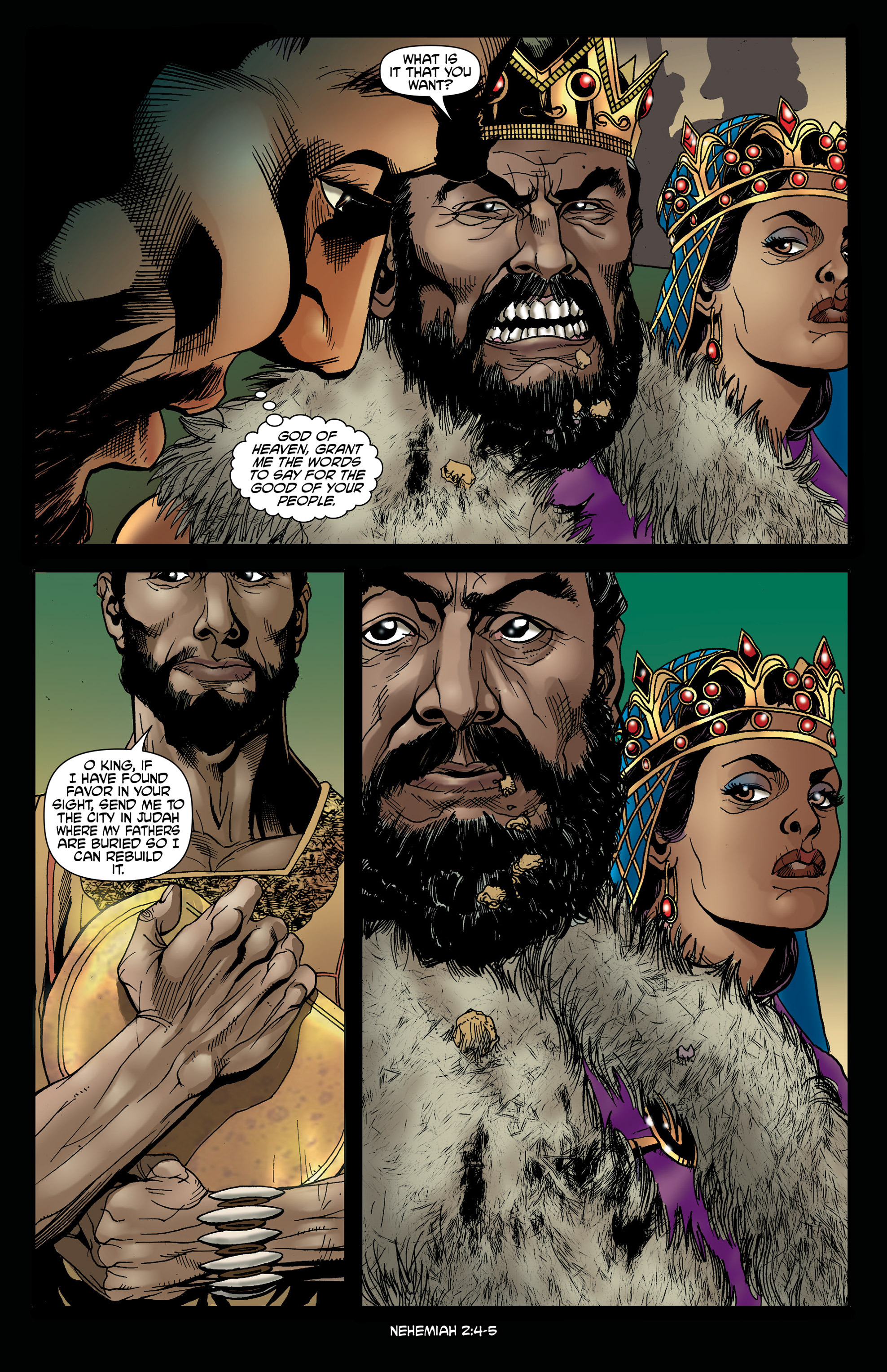 Read online The Kingstone Bible comic -  Issue #7 - 149