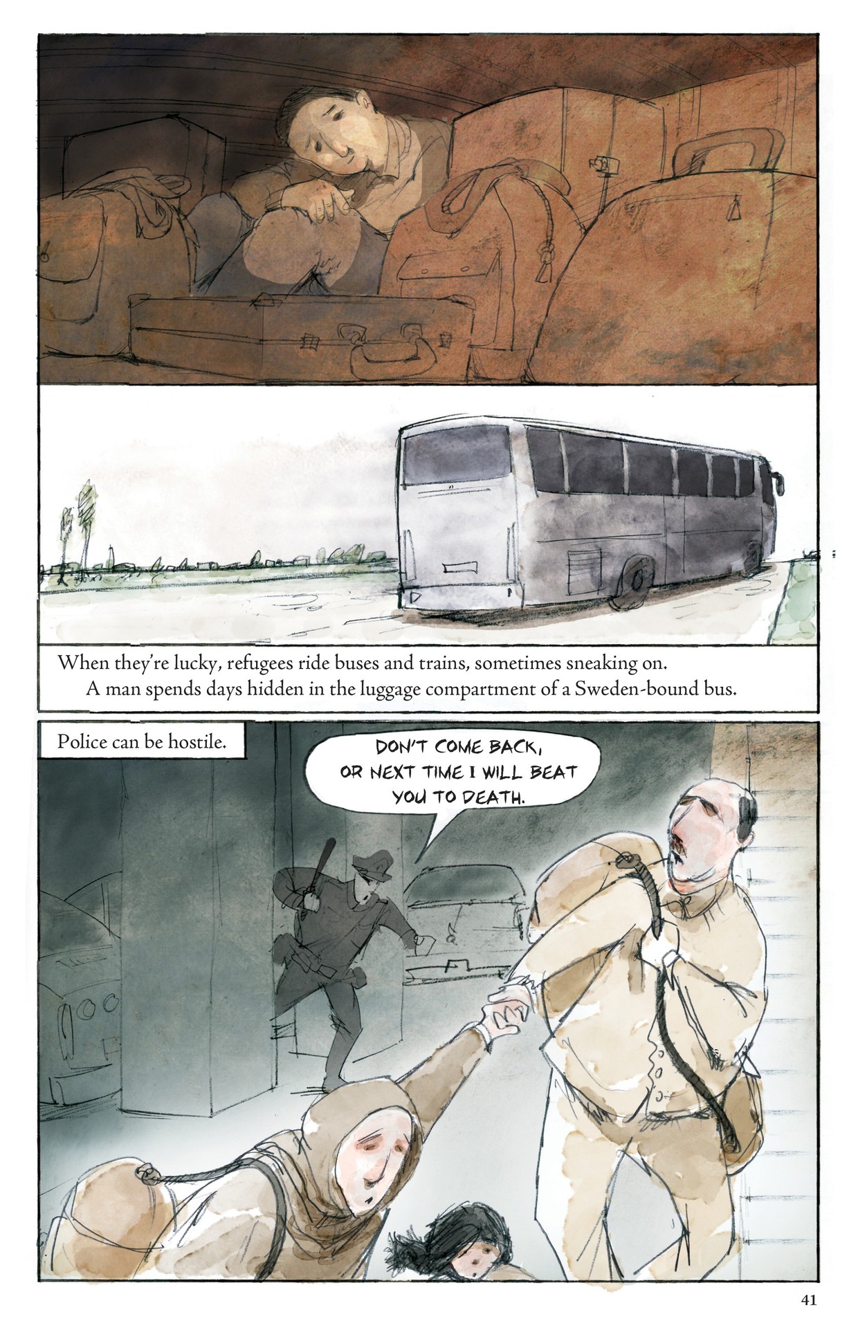 Read online The Unwanted: Stories of the Syrian Refugees comic -  Issue # TPB - 37