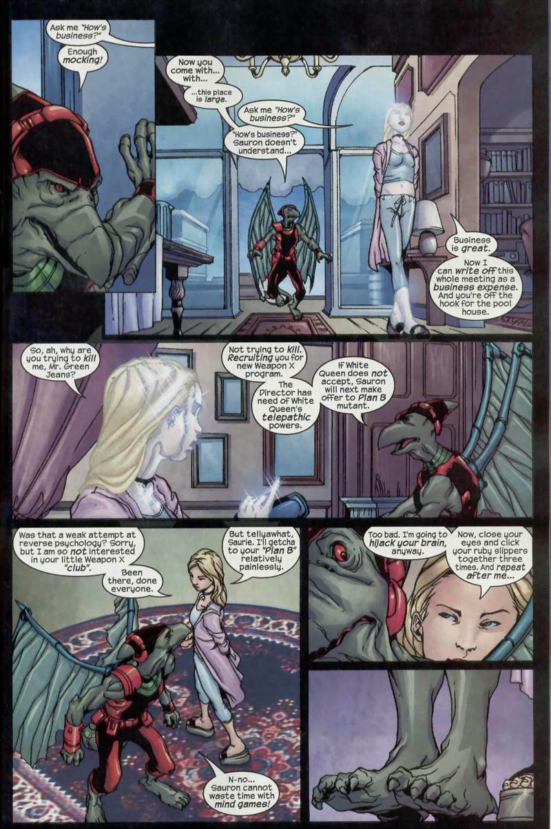 Read online Weapon X: The Draft comic -  Issue # Issue Sauron - 9
