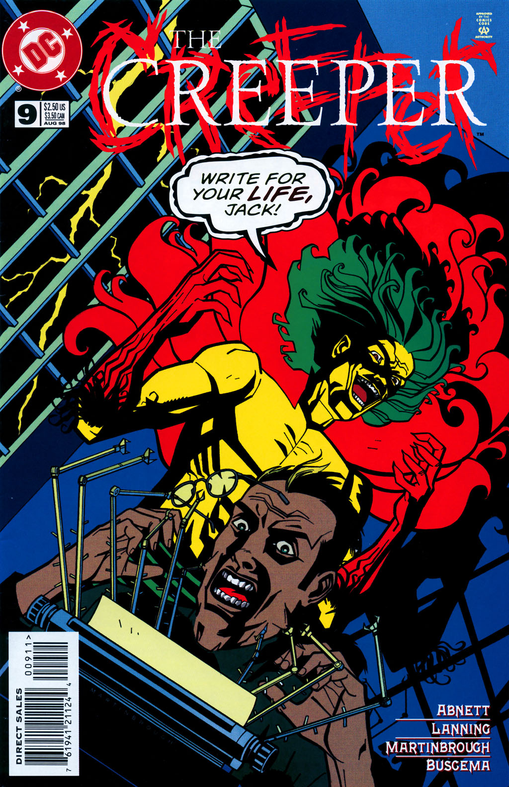 Read online The Creeper (1997) comic -  Issue #9 - 1