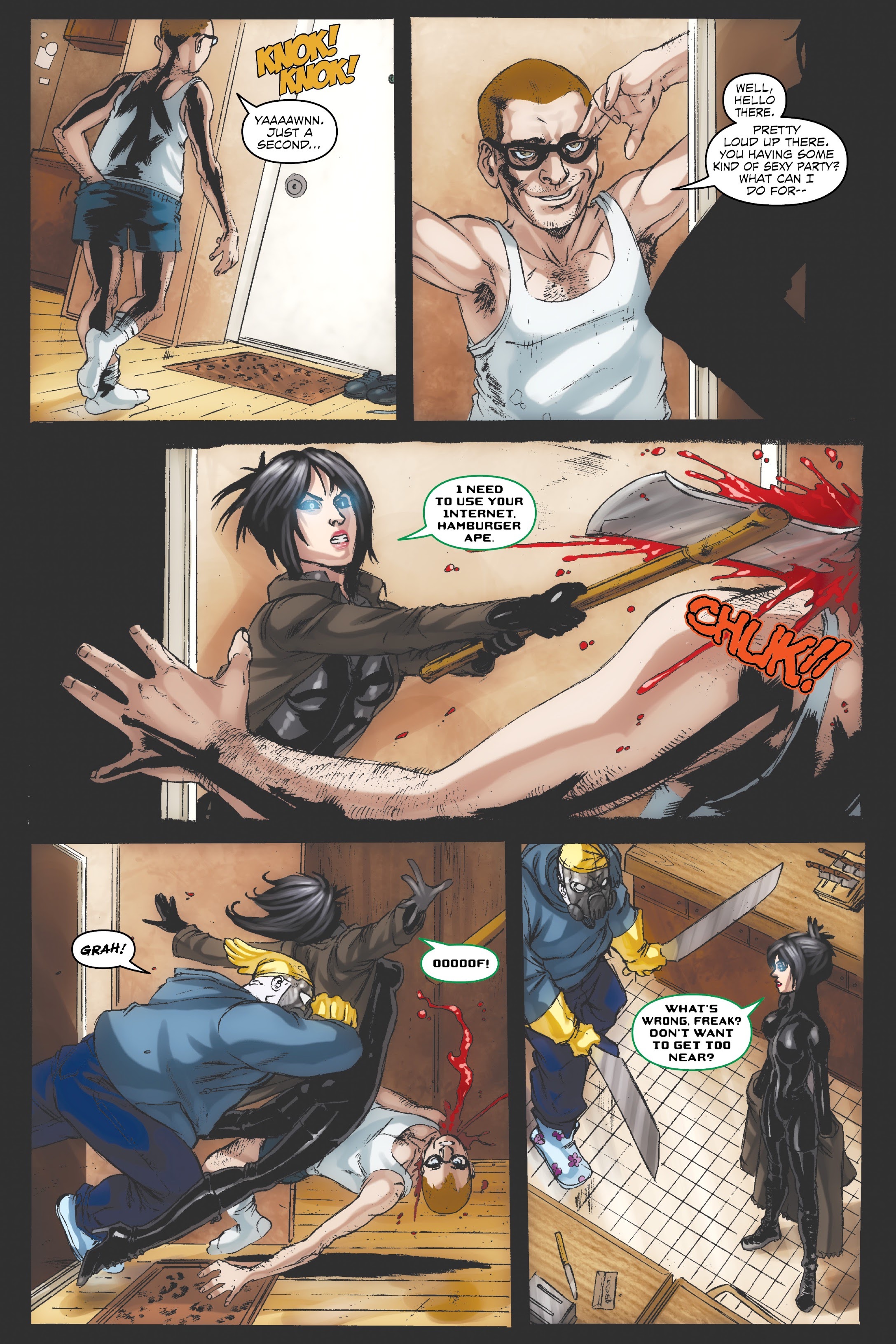 Read online Hack/Slash Deluxe comic -  Issue # TPB 2 (Part 3) - 83