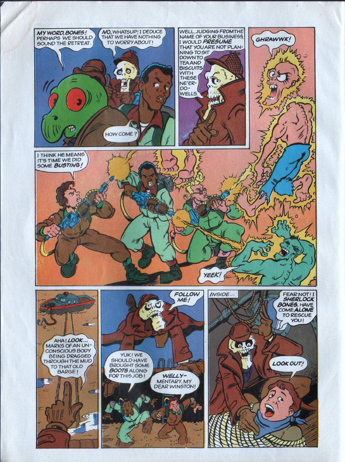 Read online The Real Ghostbusters comic -  Issue #171 - 20