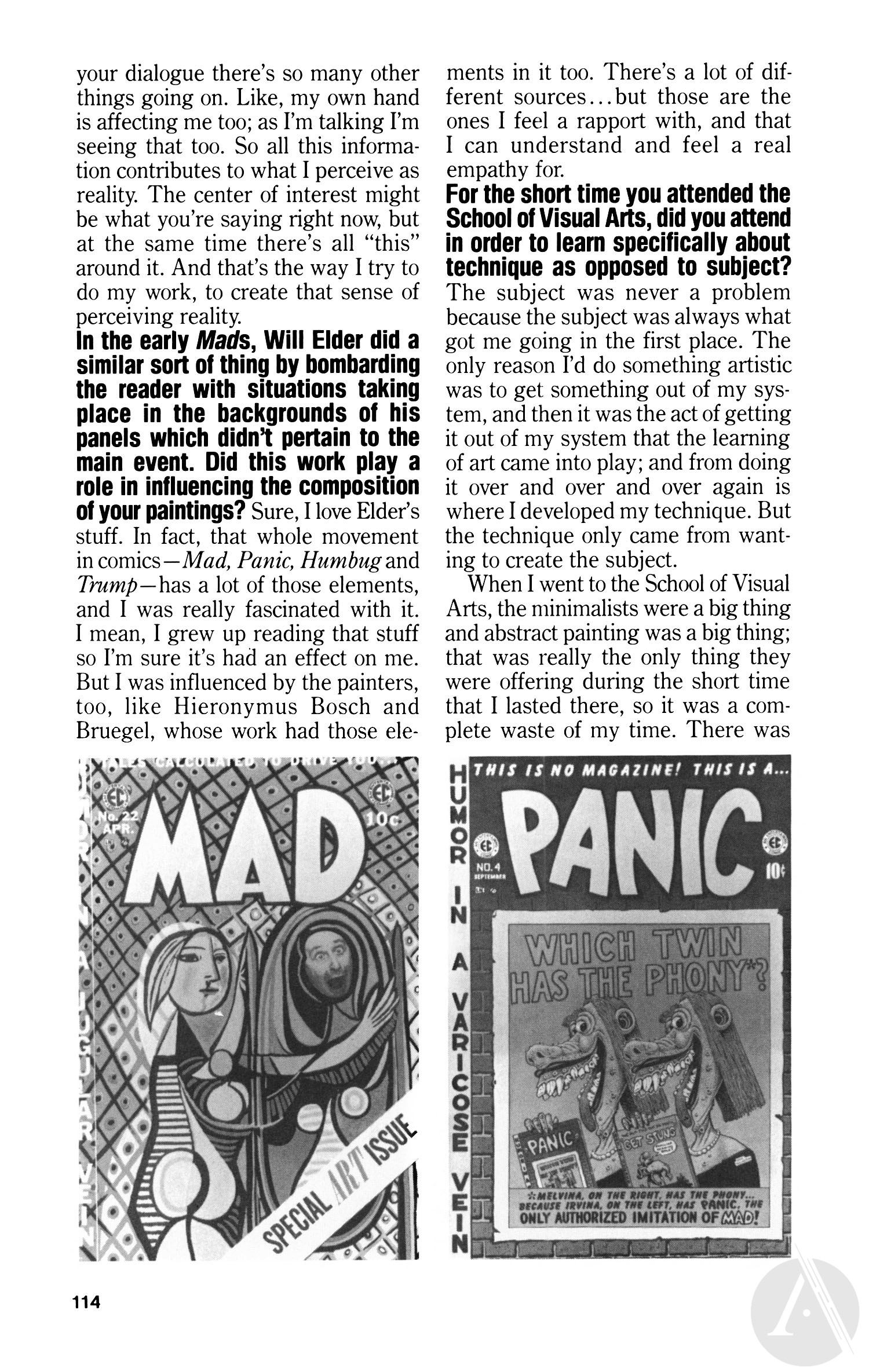 Read online Blab! comic -  Issue #5 - 113