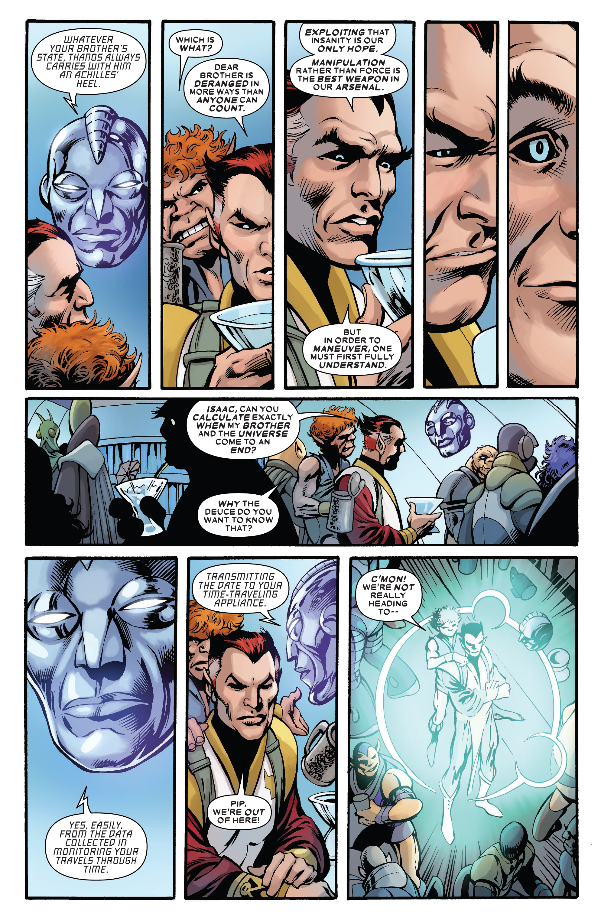 Read online Thanos: The Infinity Saga Omnibus comic -  Issue # TPB (Part 8) - 86