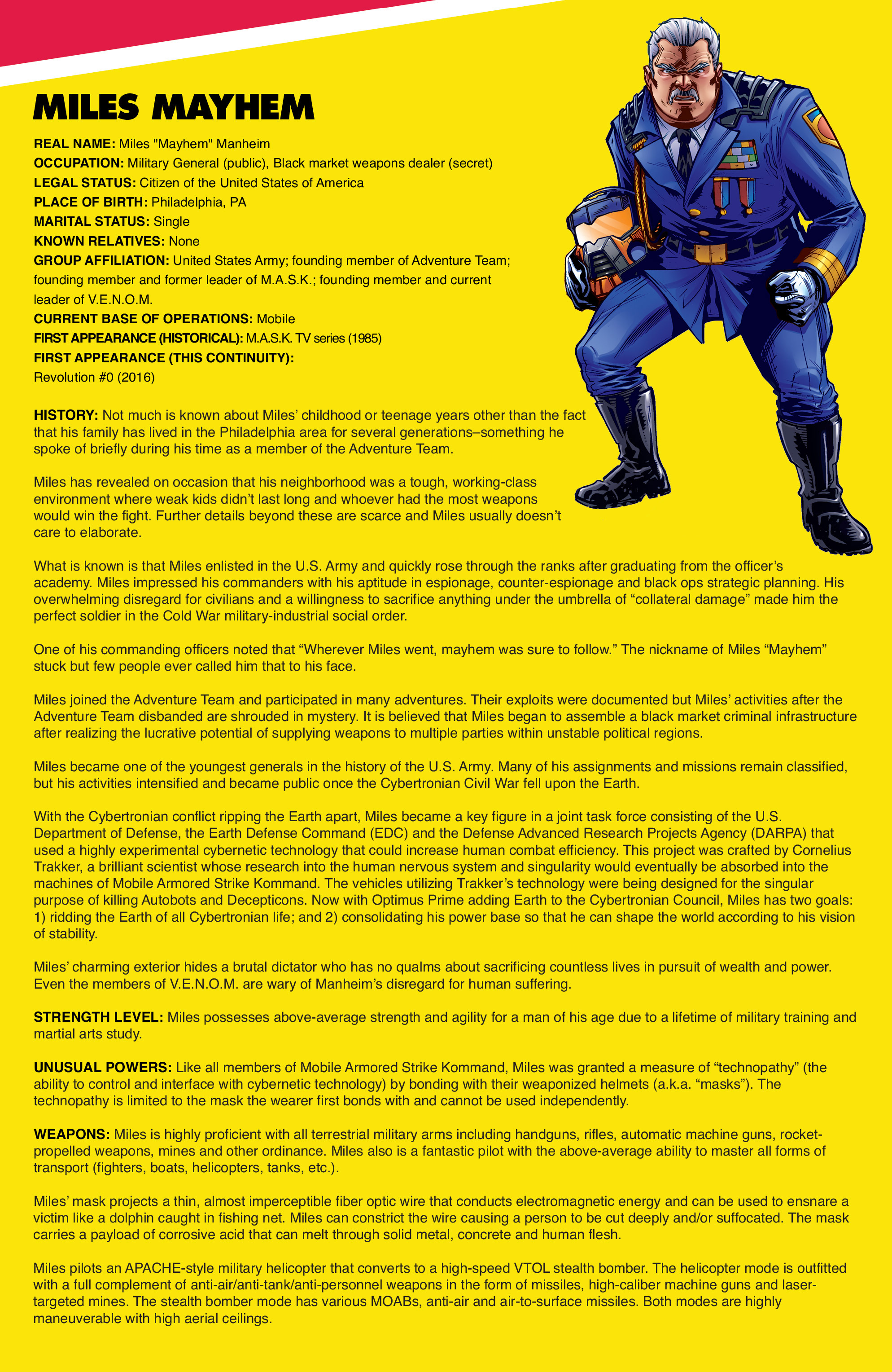 Read online M.A.S.K.: Mobile Armored Strike Kommand comic -  Issue # Annual 1 - 45