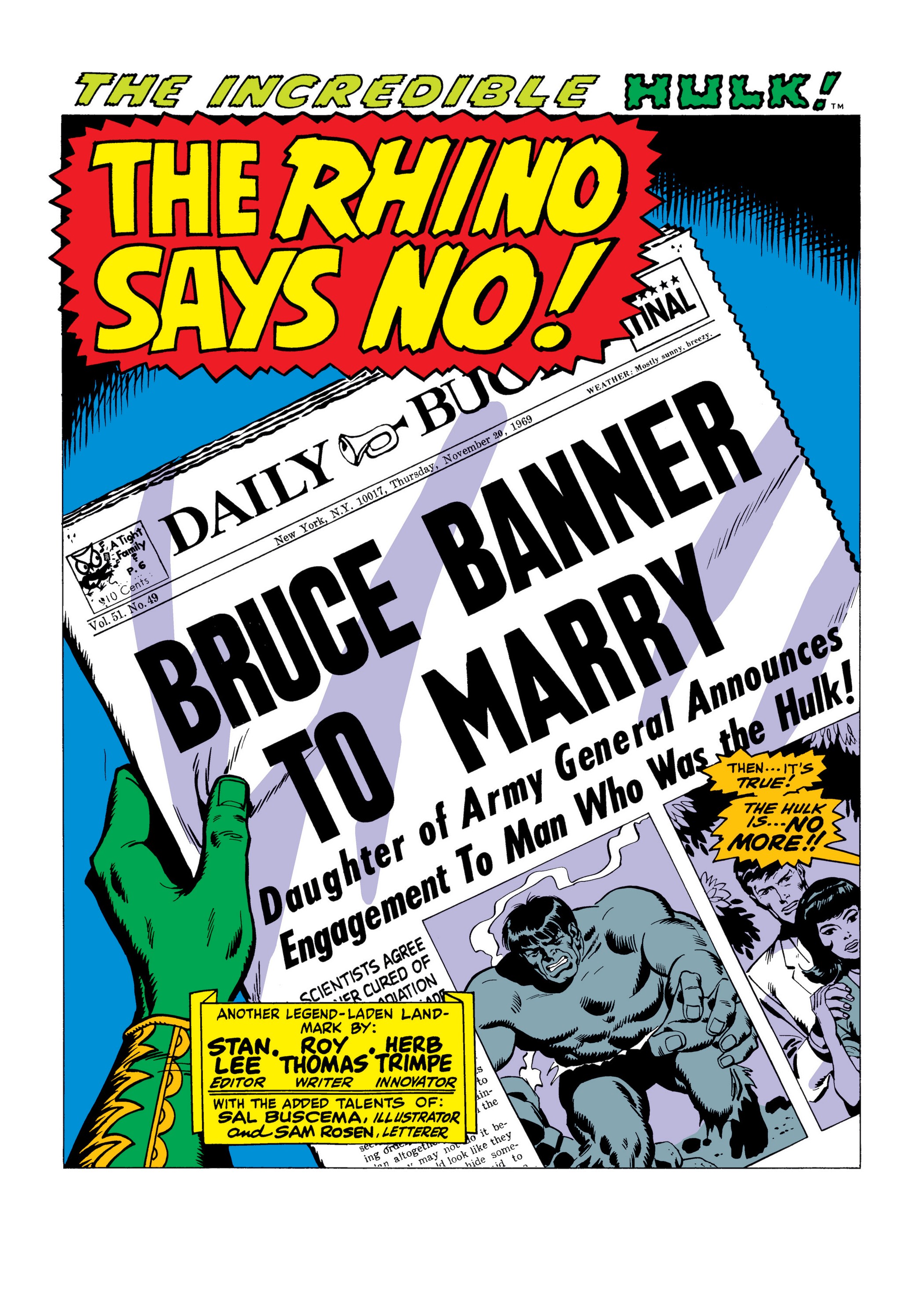 Read online Marvel Masterworks: The Incredible Hulk comic -  Issue # TPB 6 (Part 1) - 52