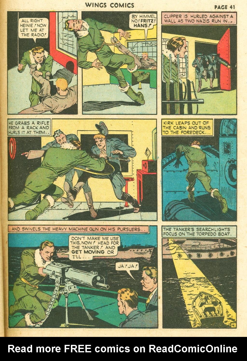 Read online Wings Comics comic -  Issue #10 - 43