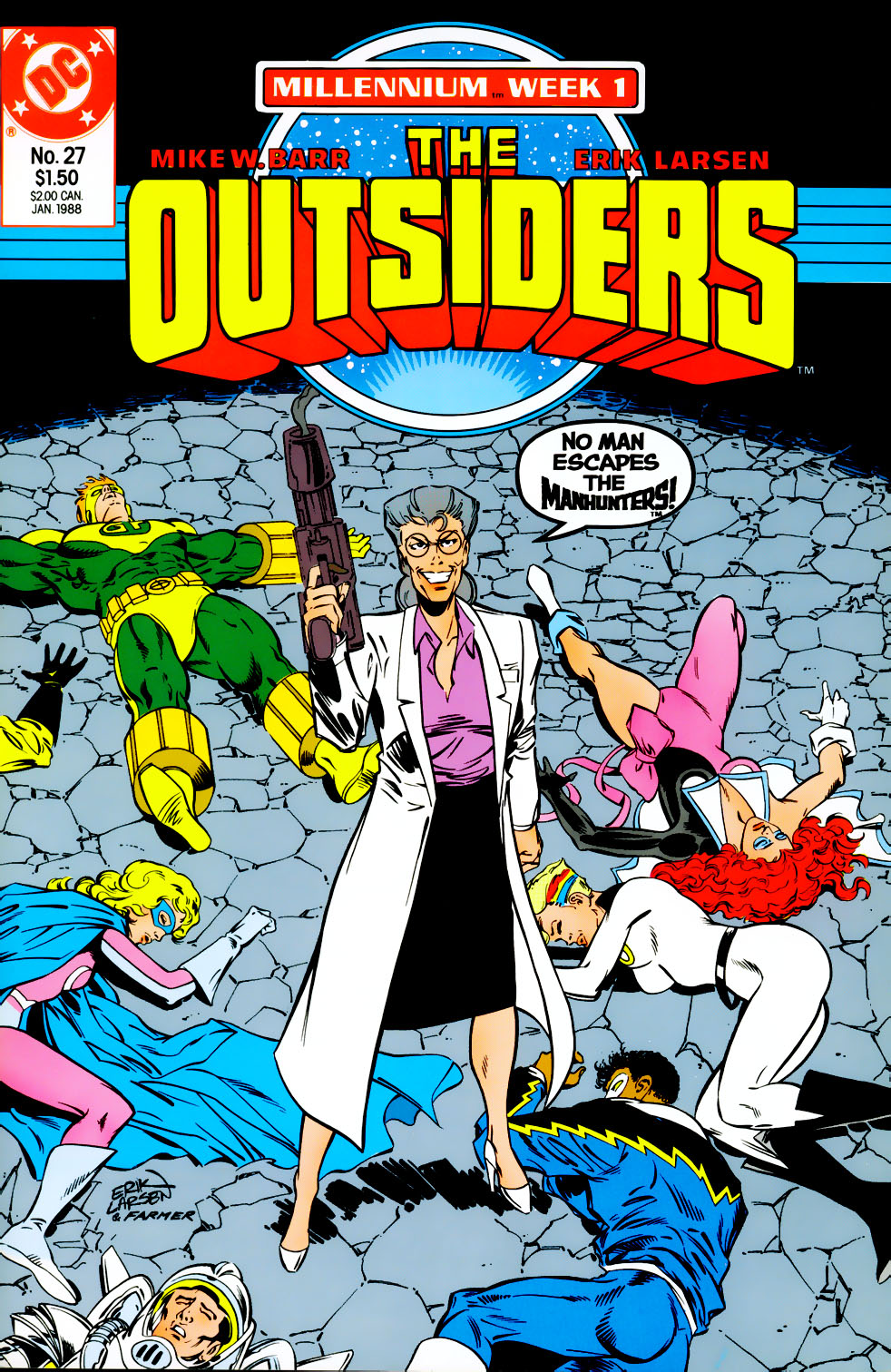 Read online The Outsiders (1985) comic -  Issue #27 - 1