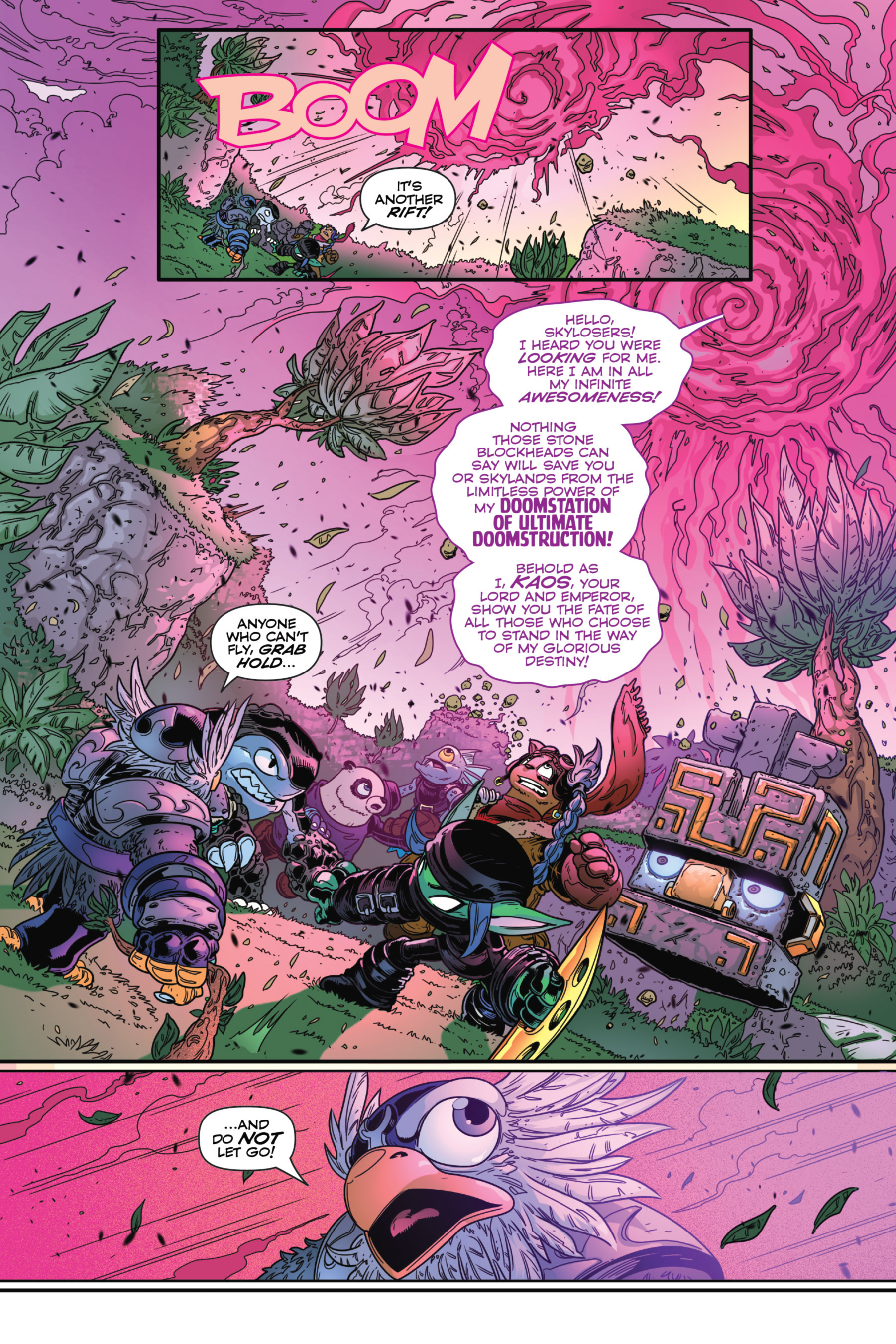 Read online Skylanders: Rift Into Overdrive comic -  Issue # Full - 33