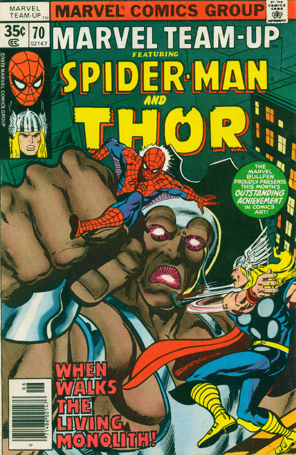 Read online Marvel Team-Up (1972) comic -  Issue #70 - 1