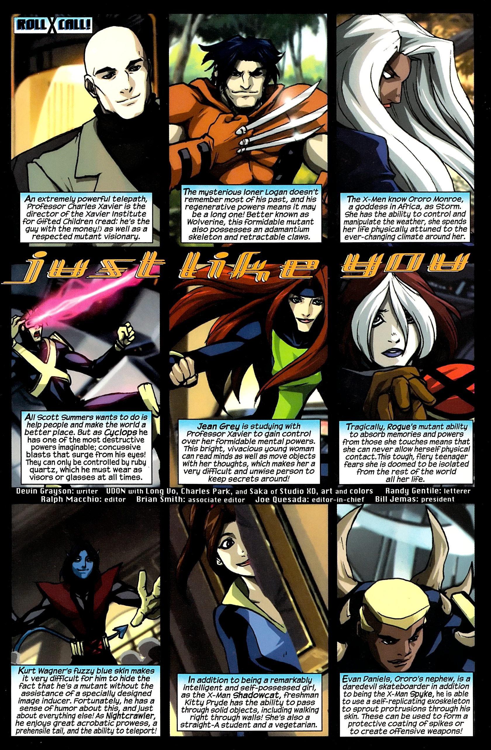 Read online X-Men: Evolution comic -  Issue #6 - 2