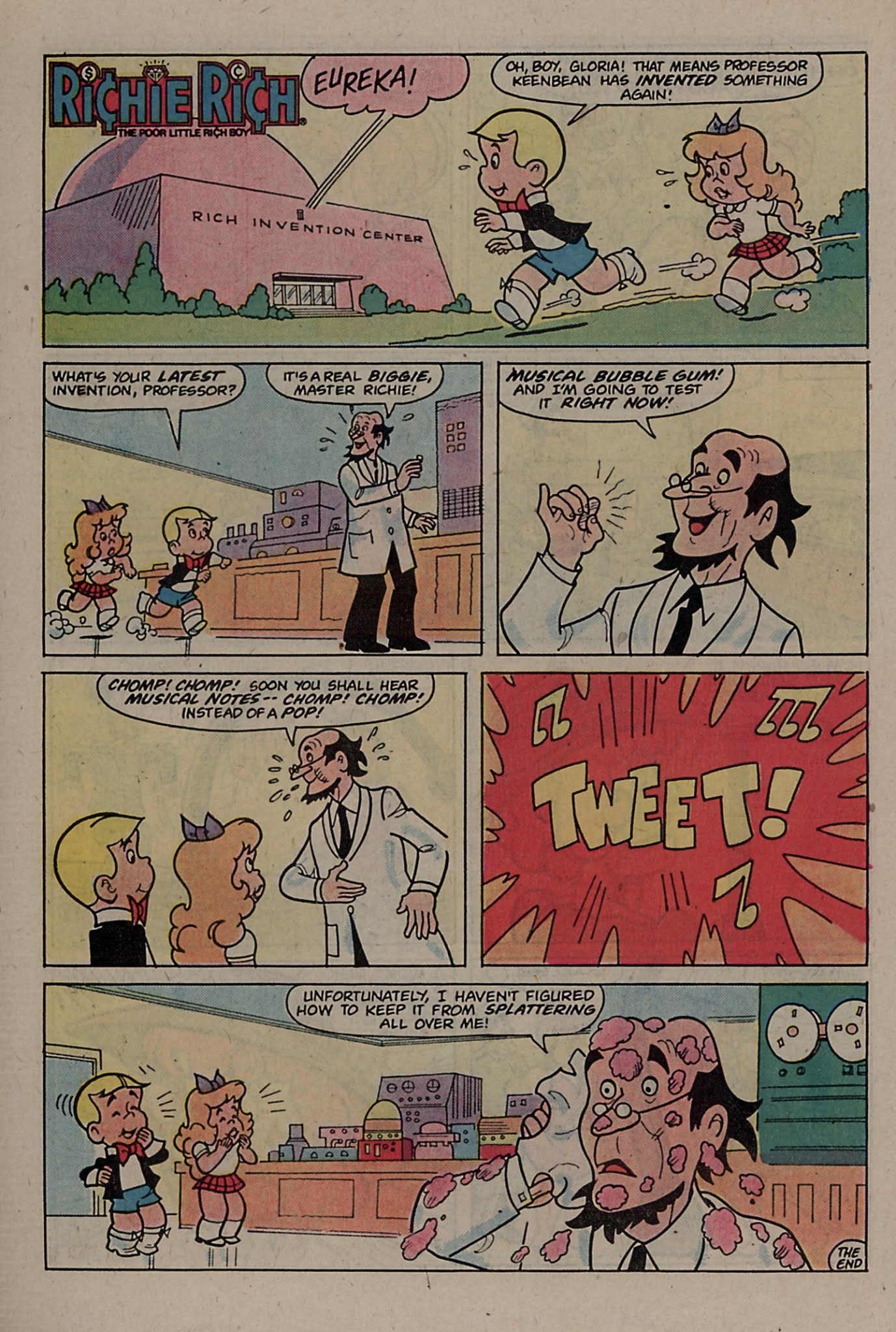 Read online Richie Rich & Dollar the Dog comic -  Issue #8 - 34