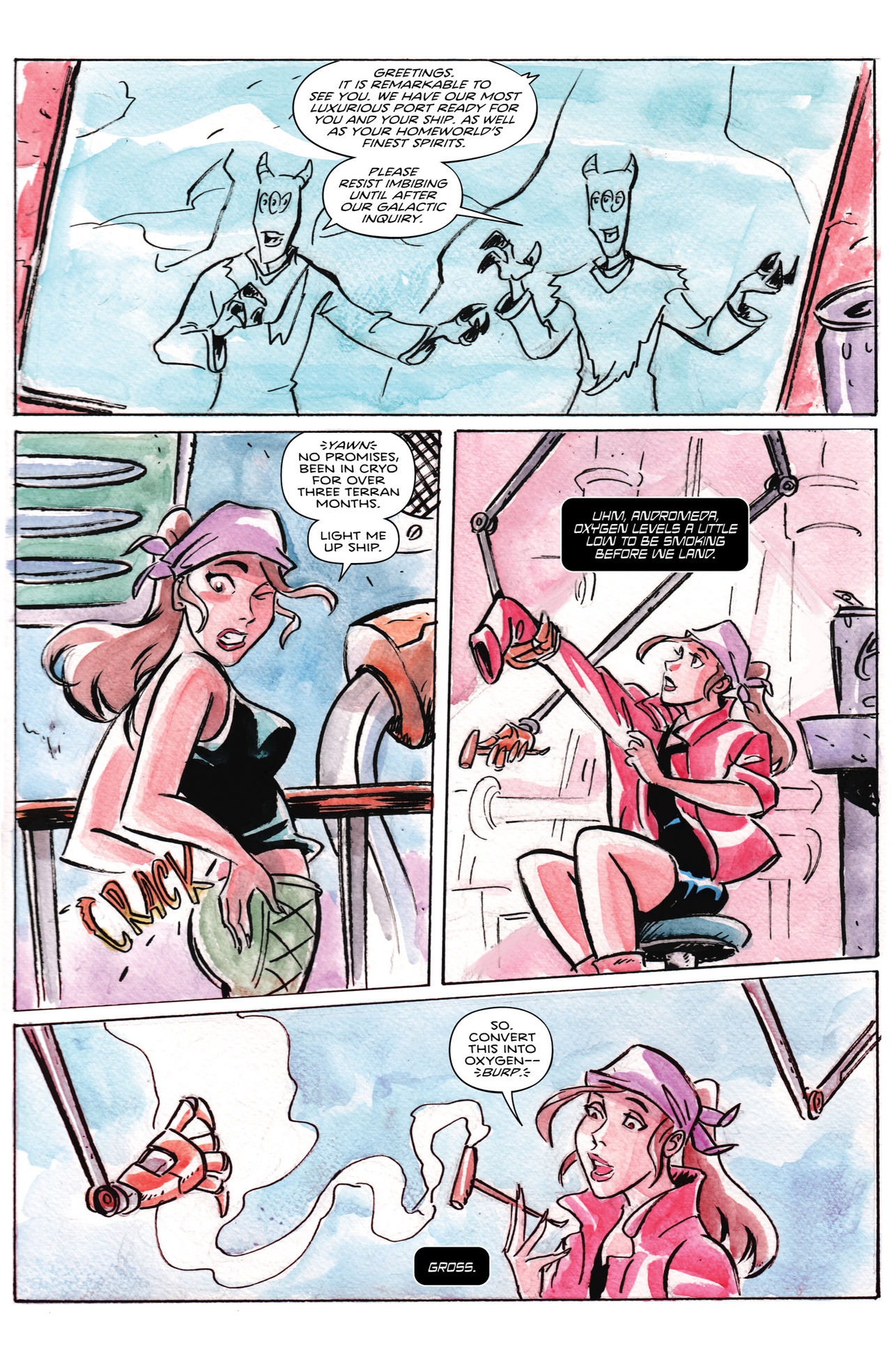 Read online Corollary comic -  Issue #1 - 15
