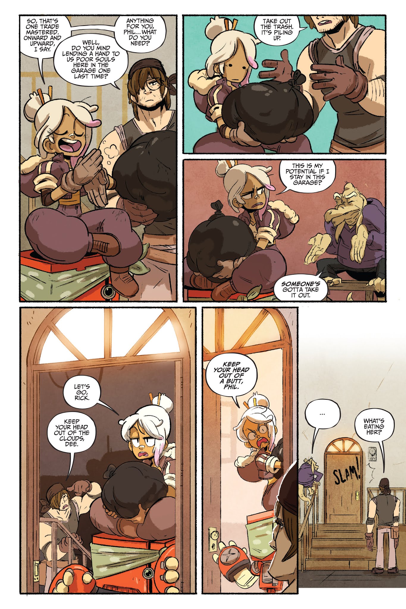 Read online Tyson Hesse's Diesel: Ignition comic -  Issue # TPB (Part 1) - 22