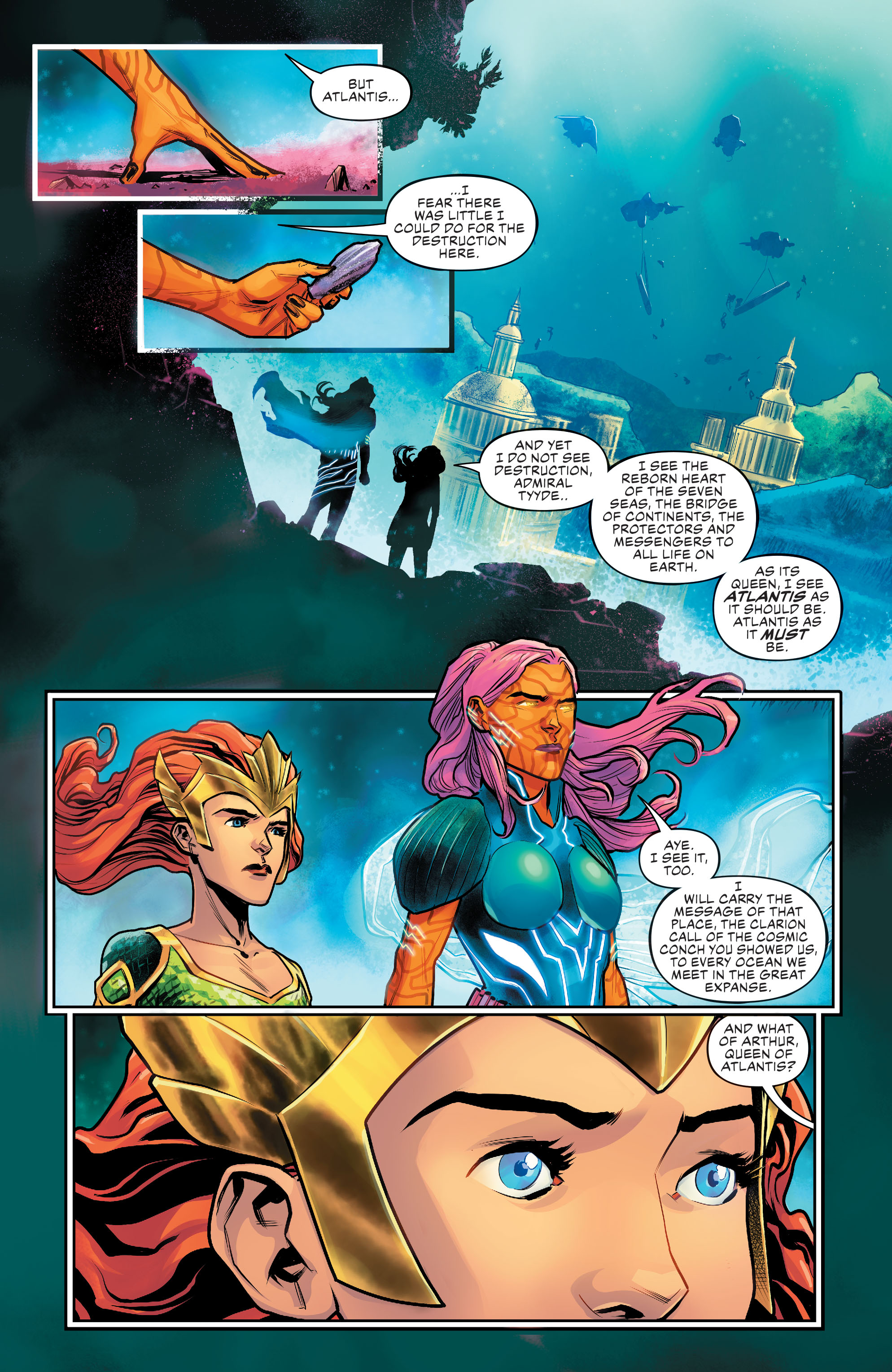 Read online Justice League/Aquaman: Drowned Earth comic -  Issue # TPB (Part 2) - 99