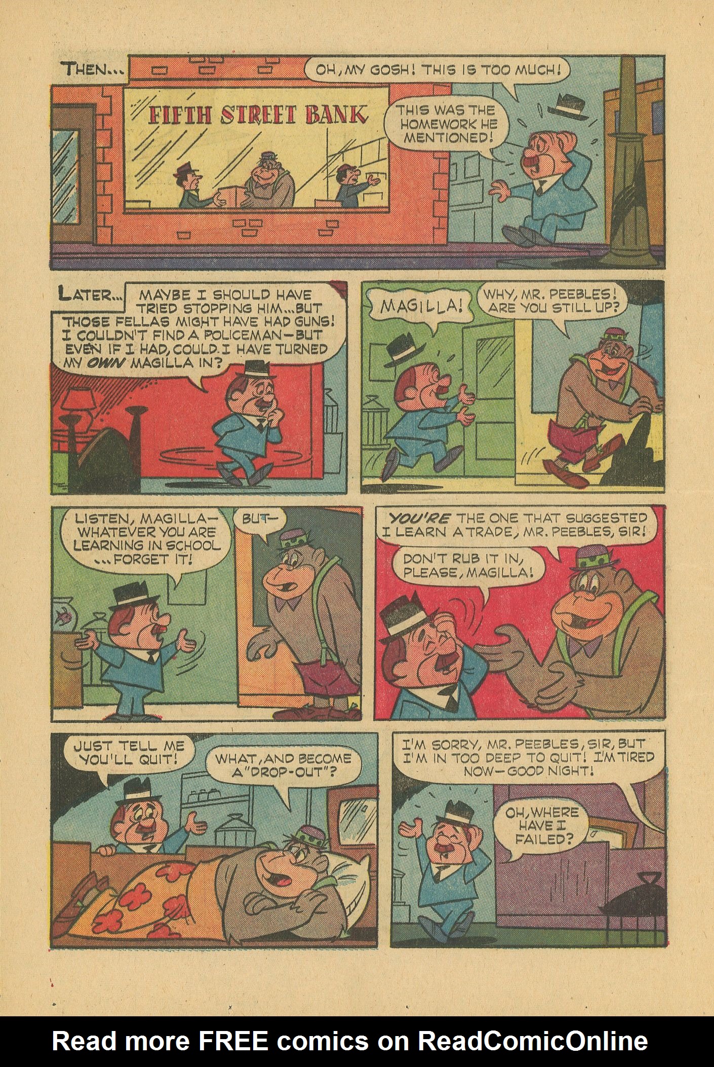 Read online Magilla Gorilla (1964) comic -  Issue #4 - 16