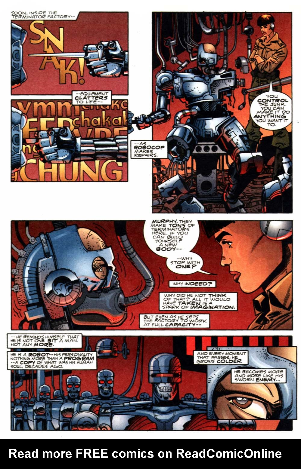 Read online Robocop Versus The Terminator comic -  Issue #4 - 16