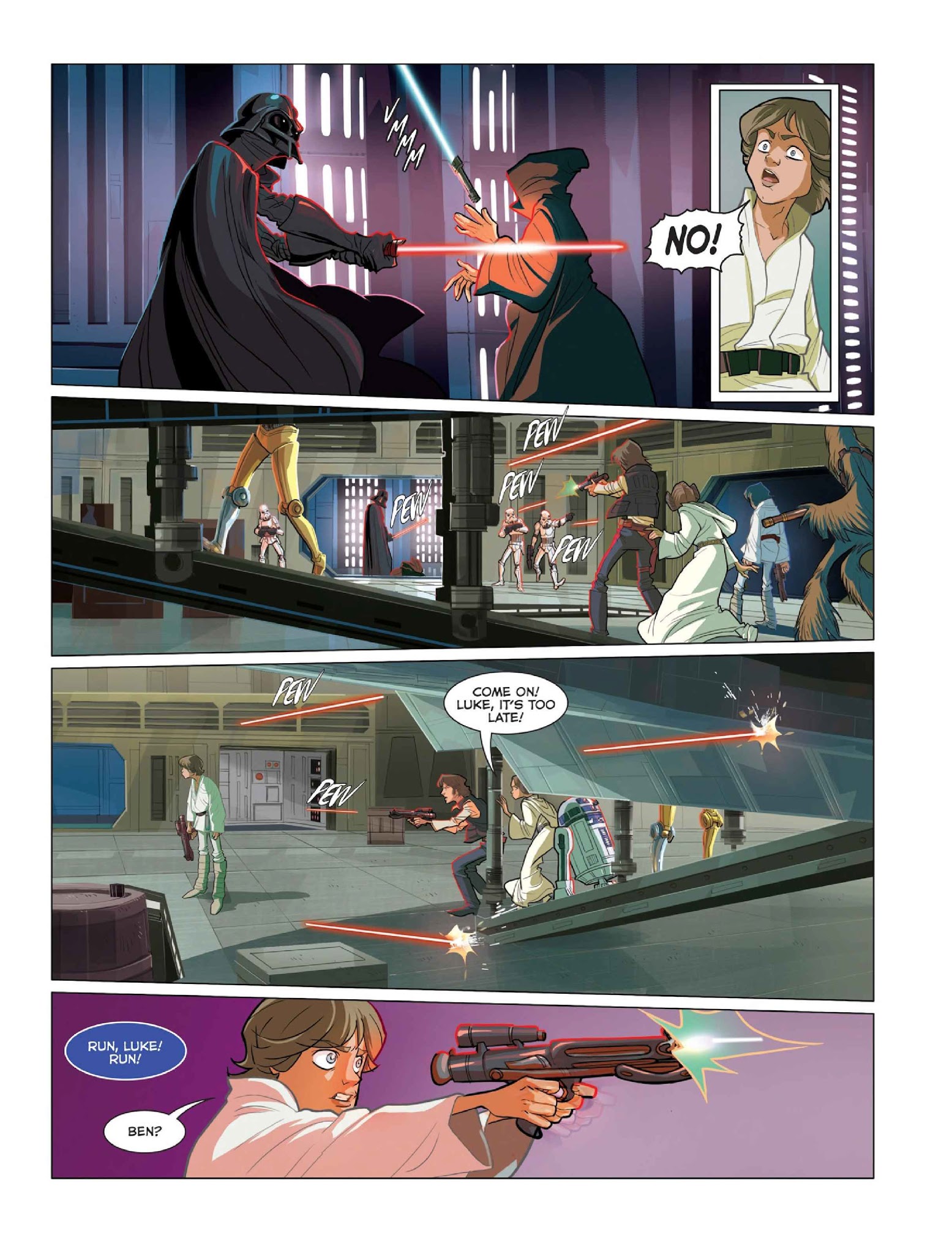 Read online Star Wars: The Original Trilogy comic -  Issue # TPB - 57