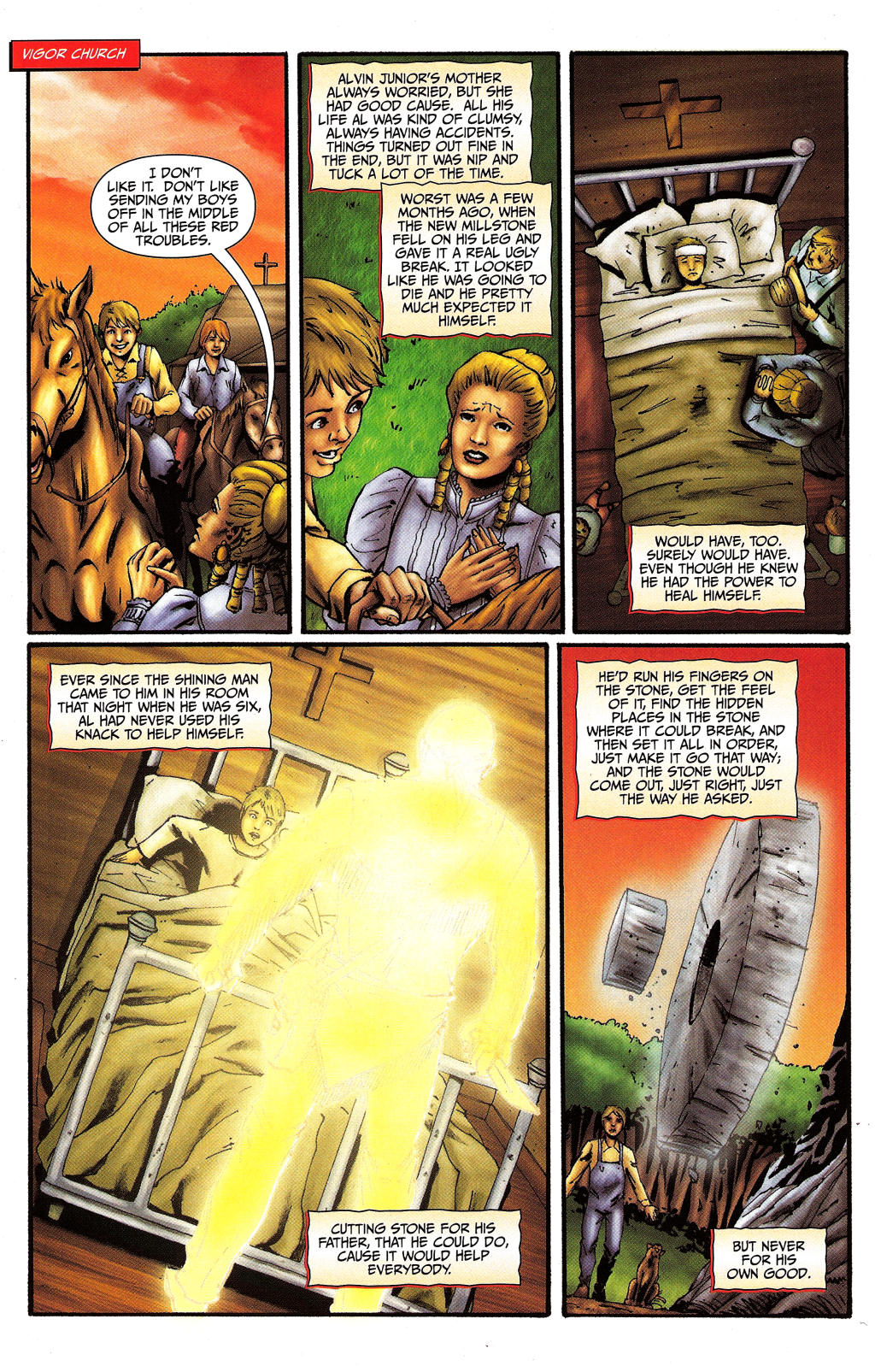 Read online Red Prophet: The Tales of Alvin Maker comic -  Issue #4 - 13