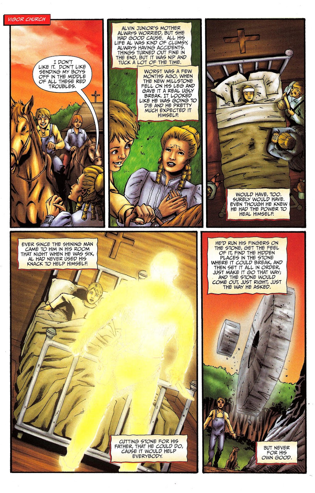 Red Prophet: The Tales of Alvin Maker issue 4 - Page 13