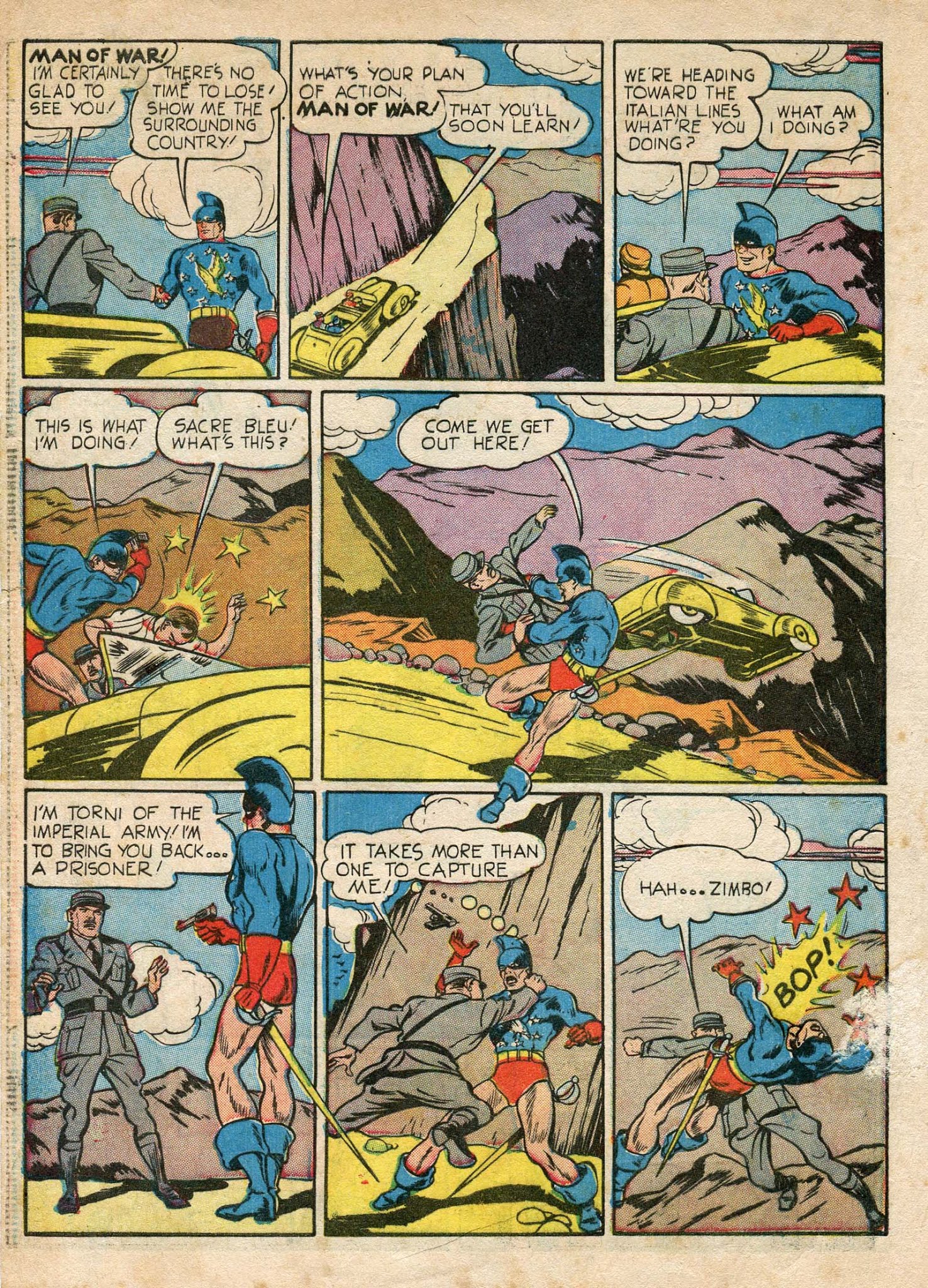 Read online Man of War Comics comic -  Issue #2 - 3