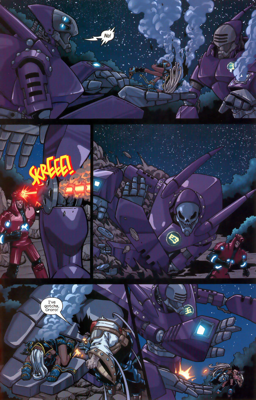 Read online X-Men: Ronin comic -  Issue #4 - 20