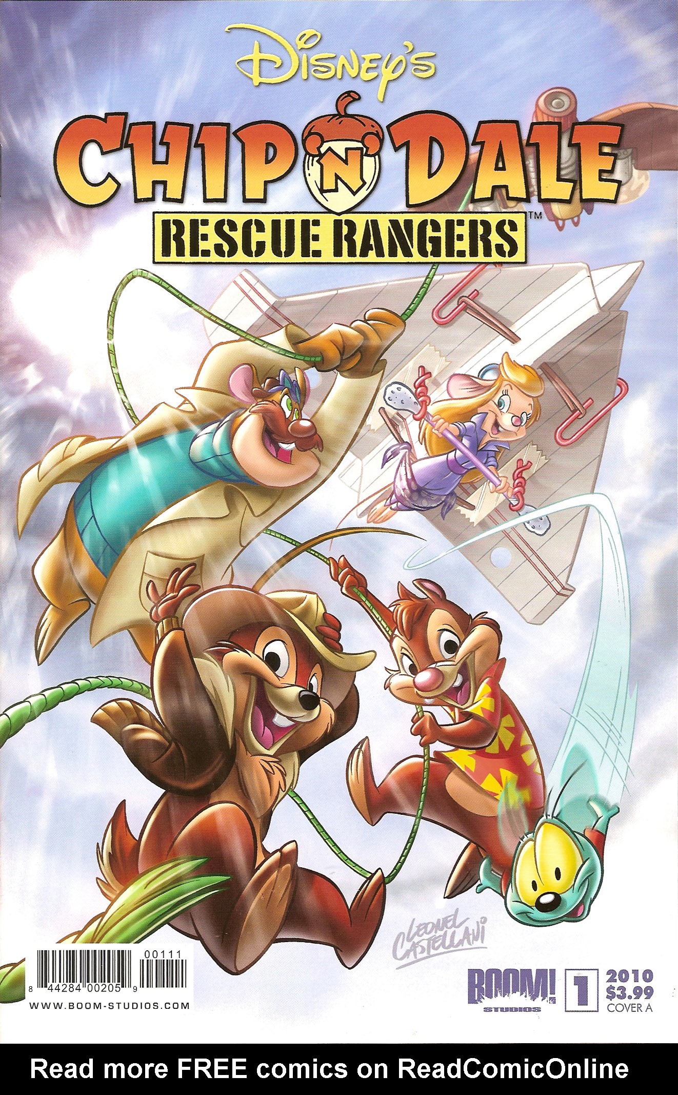 Read online Chip 'N' Dale Rescue Rangers comic -  Issue #1 - 1