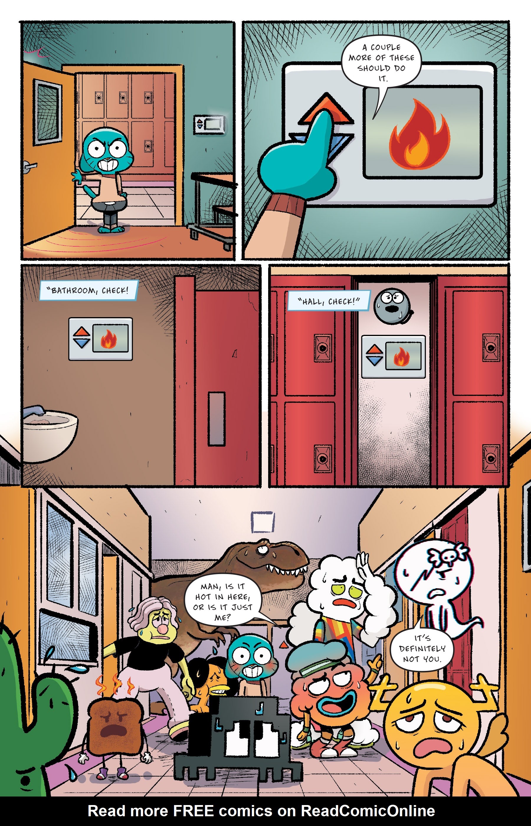 Read online The Amazing World of Gumball: The Storm comic -  Issue # TPB - 85